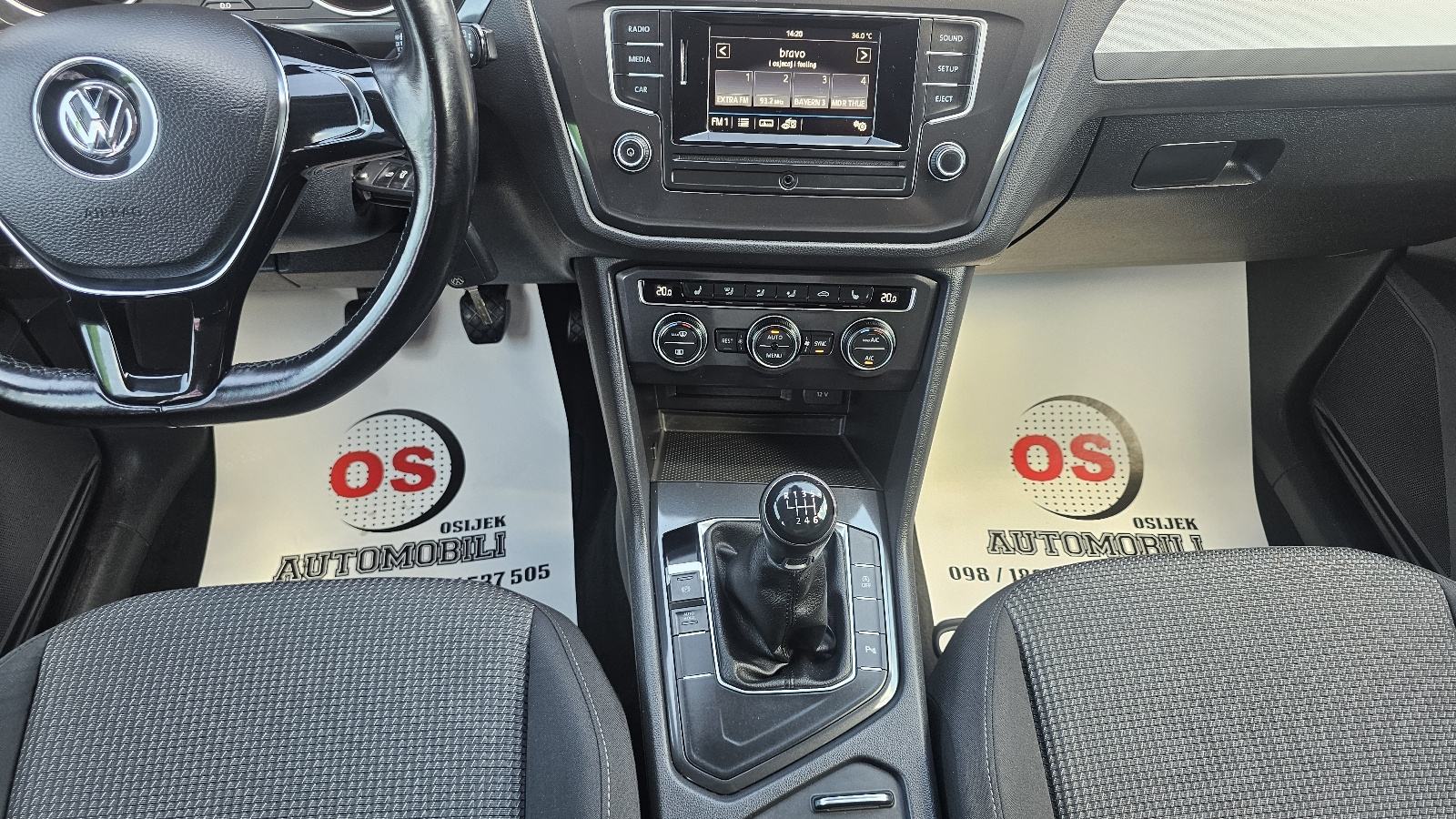 VW Tiguan 2,0 TDI,CLIMATRONIC,P.RAČUNALOP,ALU,134000KM,TOP,REG.5/2027, fotografija 14