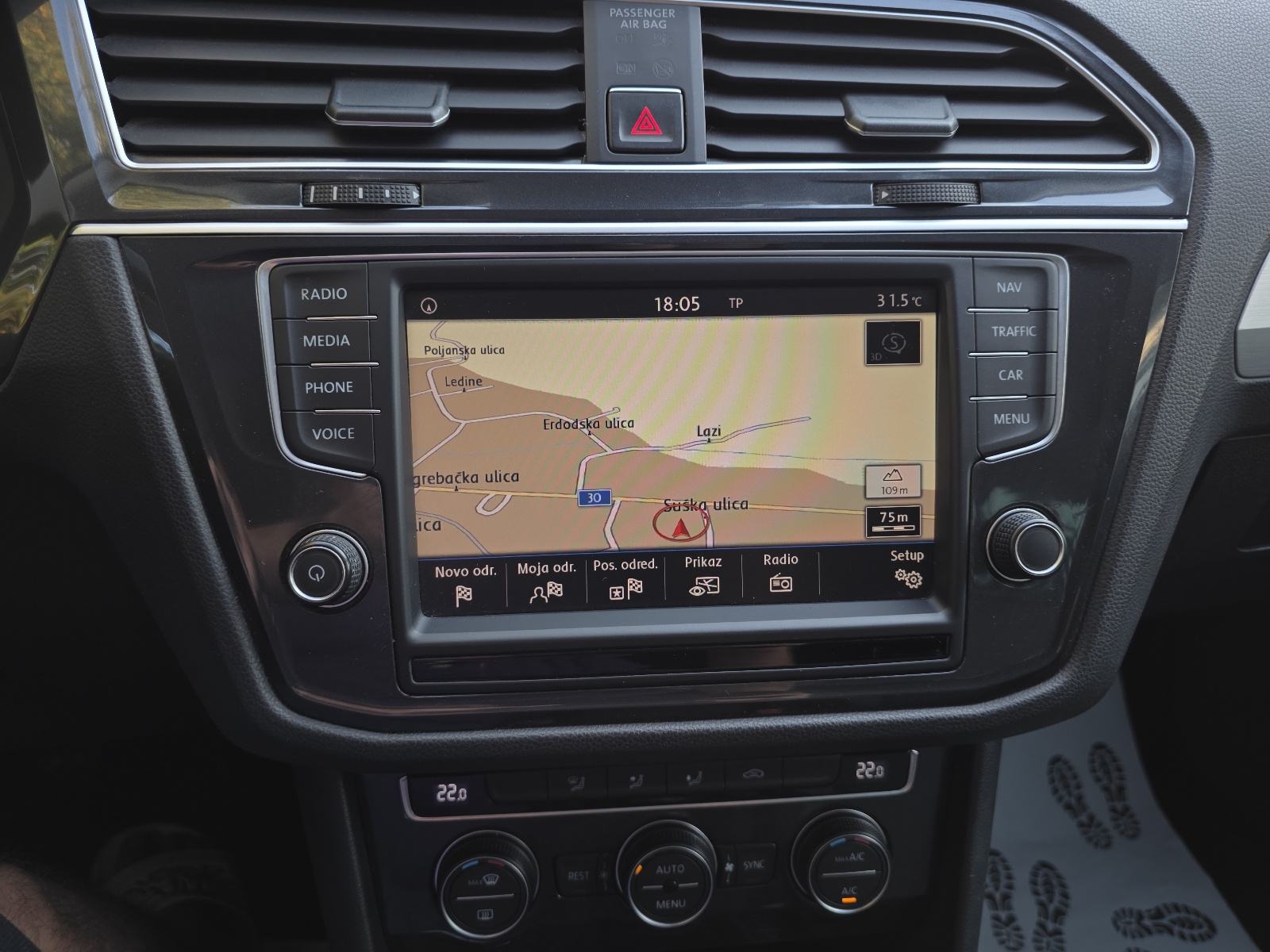 VW Tiguan 2,0 TDI Comfortline,navi,2xpdc,acc radar, fotografija 12