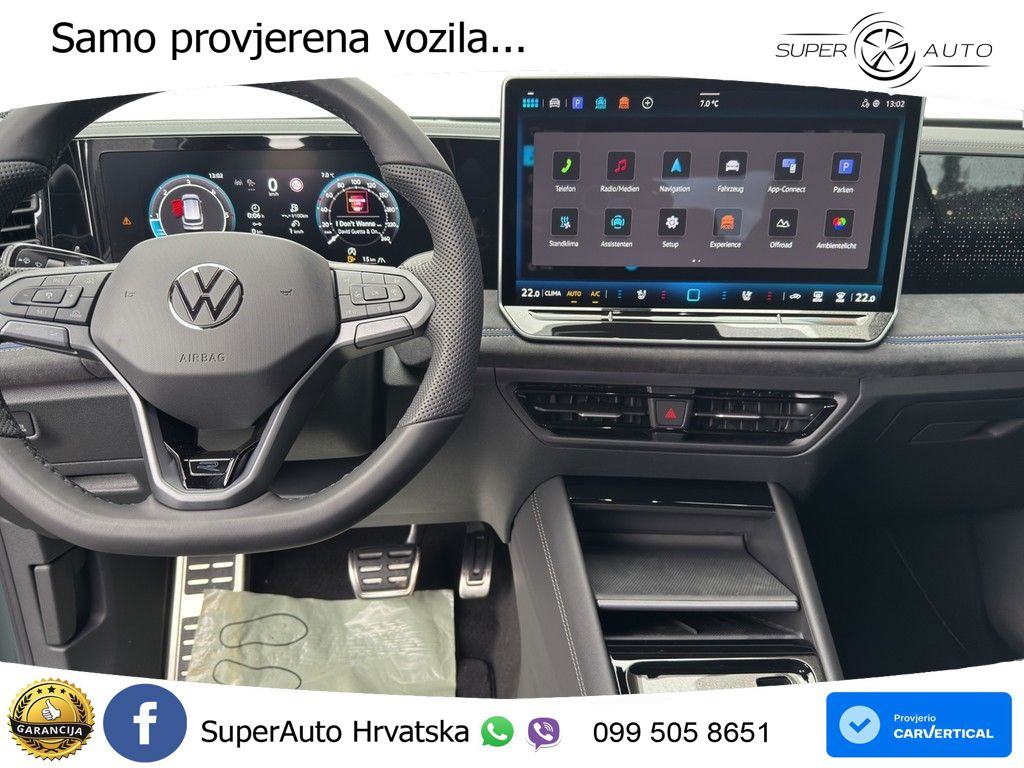 VW Tiguan 2.0 TDI DSG 4M R-Line 193 KS, LED+ACC+PANO+4xGR SJED+HEAD+MA, fotografija 9