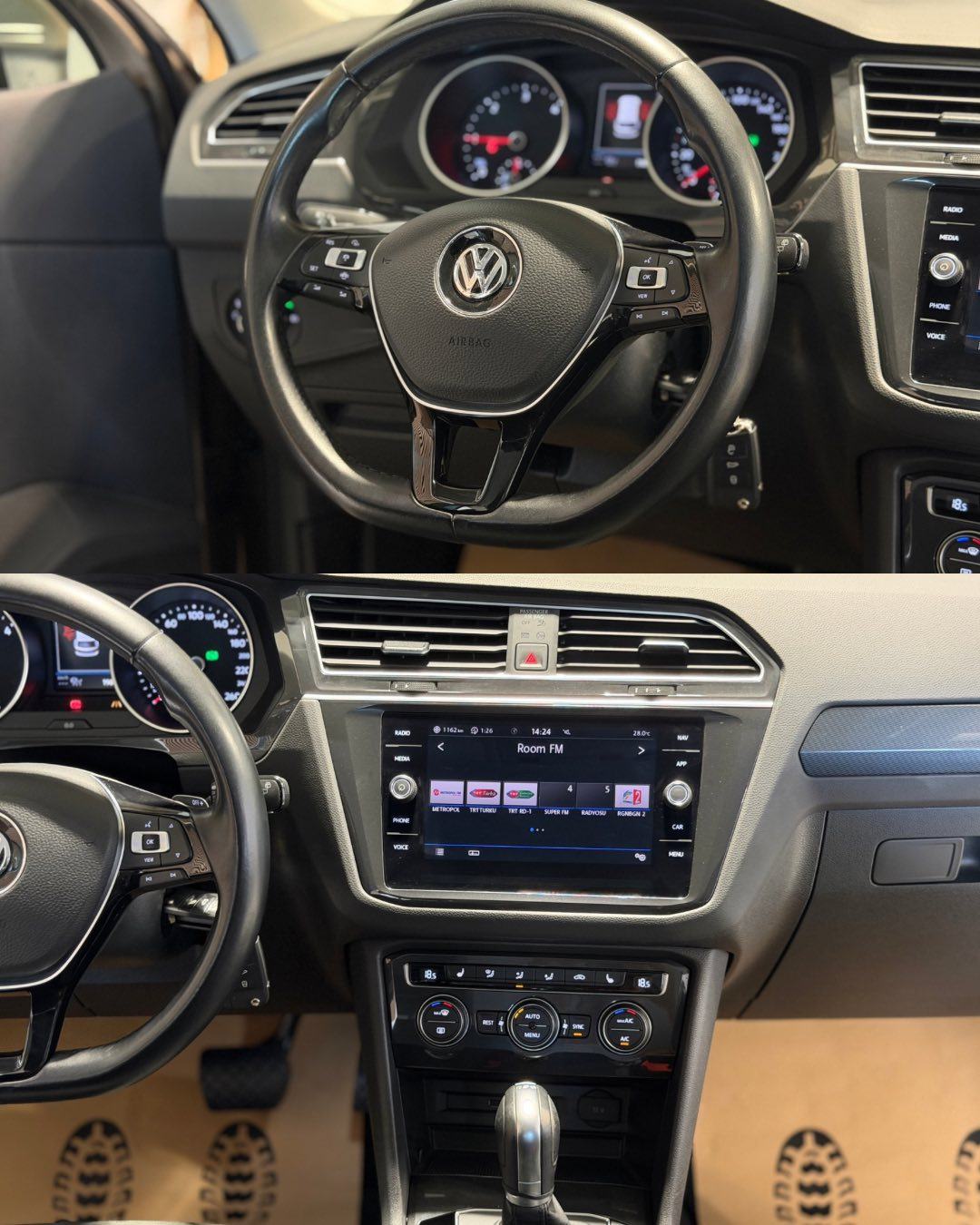 VW Tiguan 2,0 TDI HIGHLINE DSG* SAMO 55 TKM - ALACNATARA-12 MJ JAMSTVO, fotografija 14