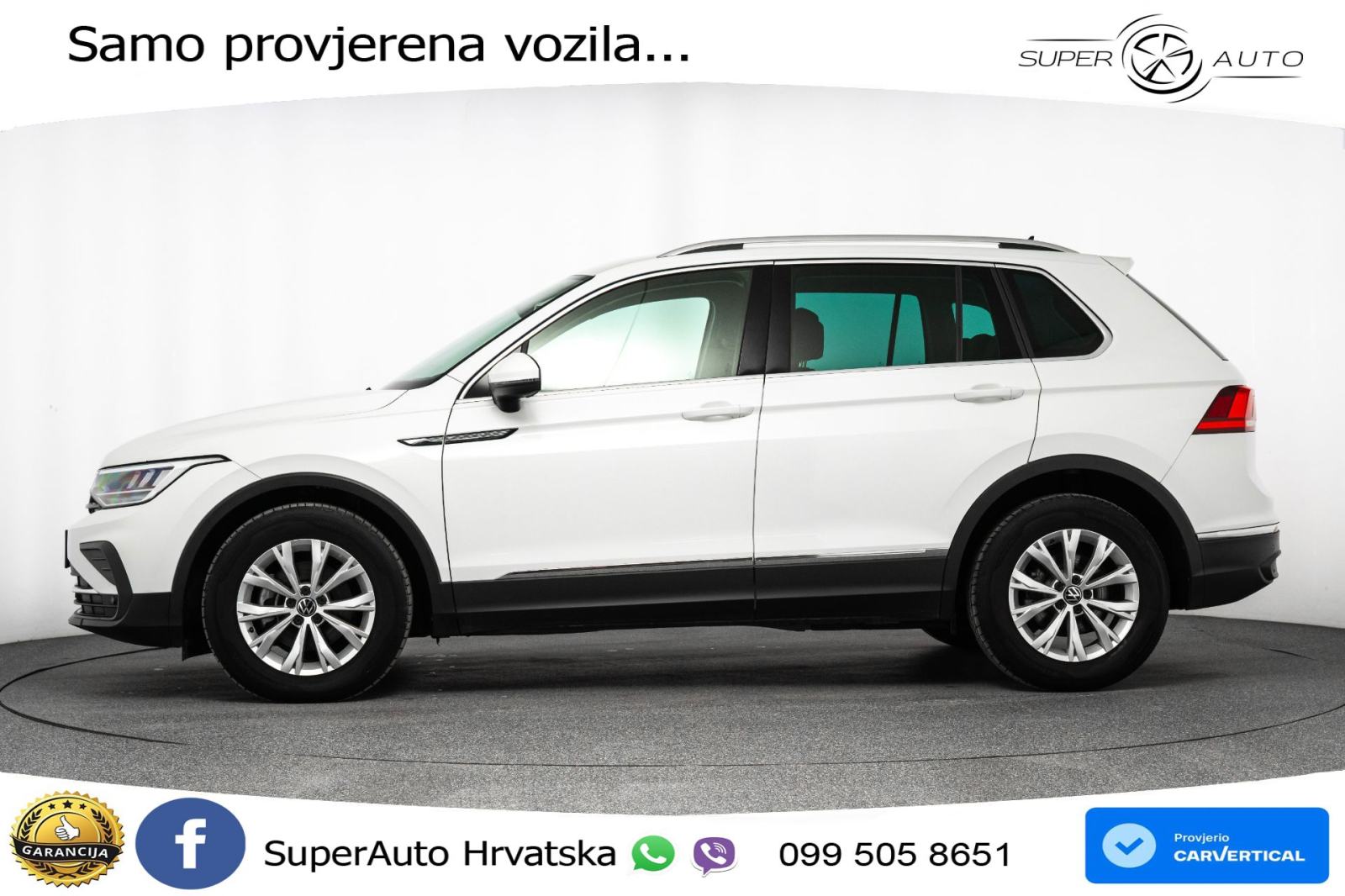 VW Tiguan 2.0 TDI DSG Life 150 KS, ACC+PARK+NAVI, fotografija 4