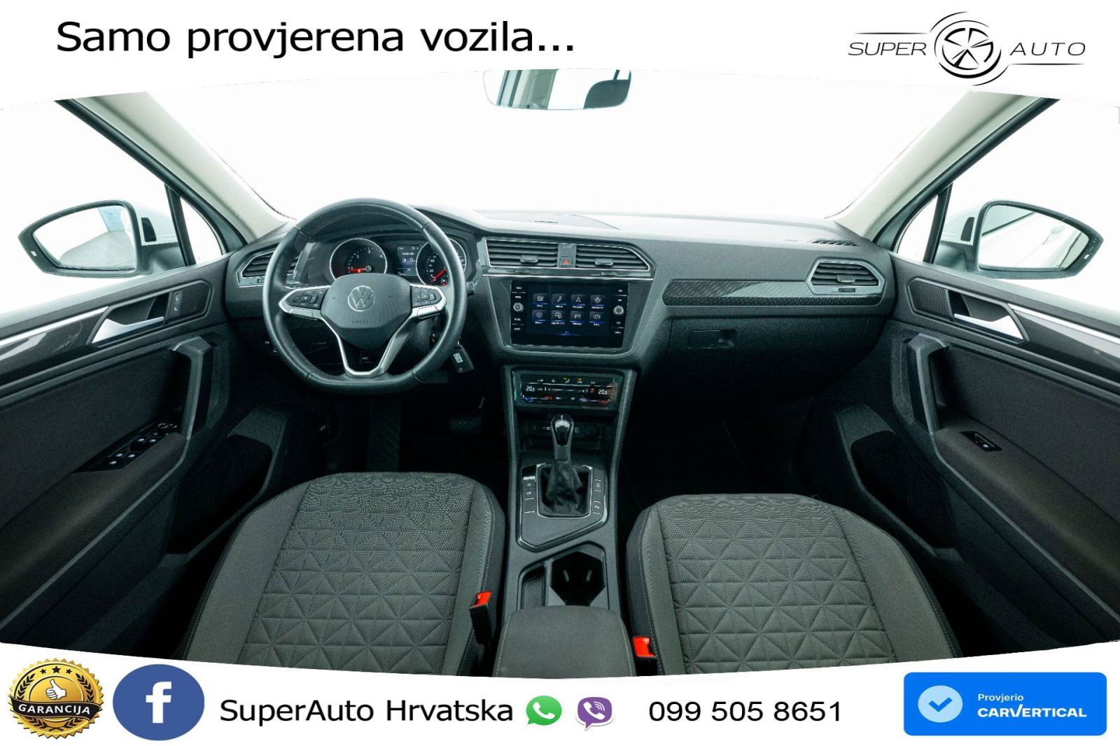 VW Tiguan 2.0 TDI DSG Life 150 KS, ACC+PARK+NAVI, fotografija 7