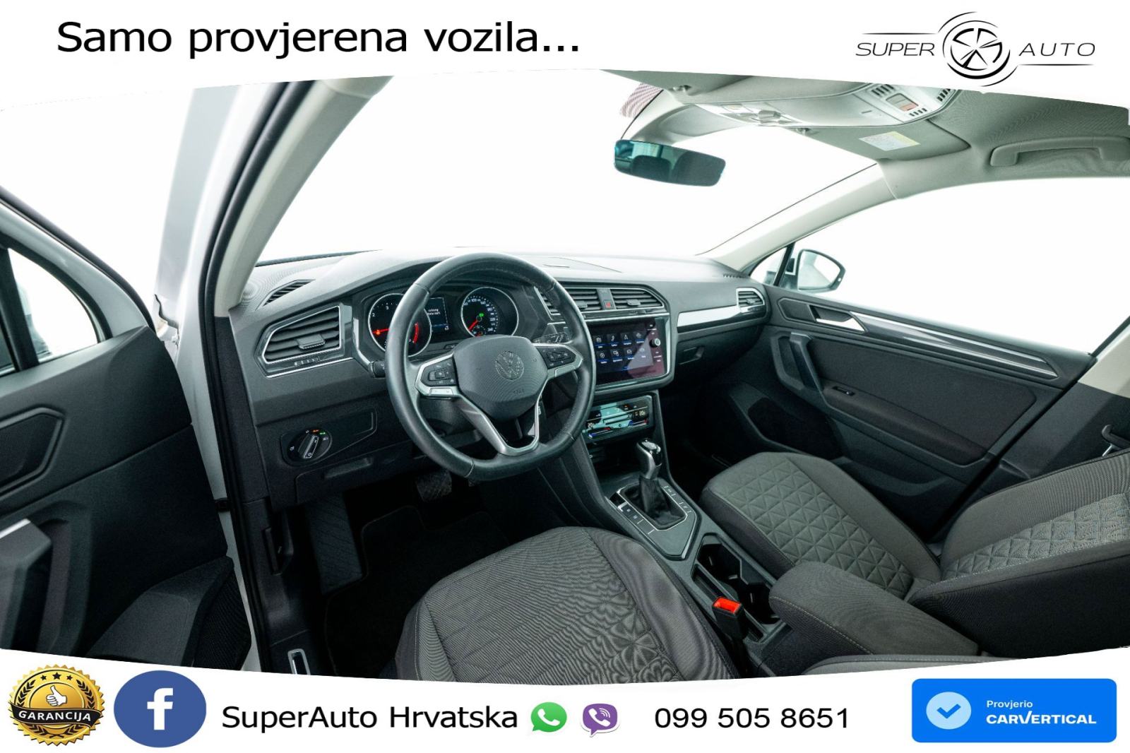 VW Tiguan 2.0 TDI DSG Life 150 KS, ACC+PARK+NAVI, fotografija 10