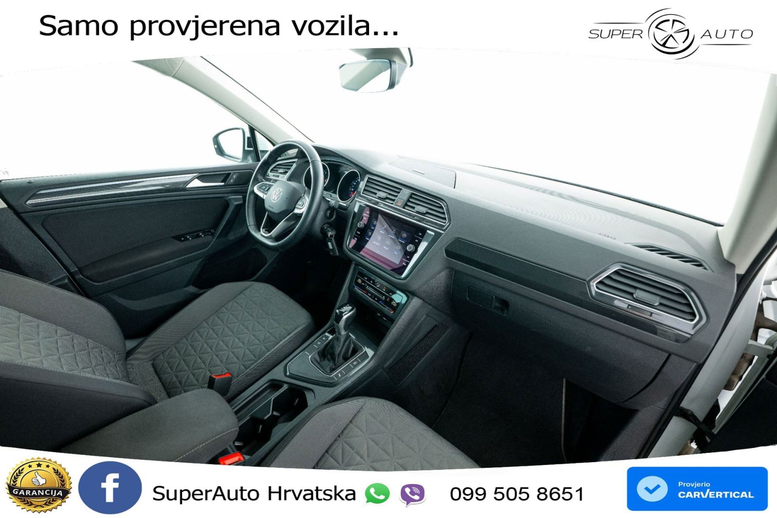 VW Tiguan 2.0 TDI DSG Life 150 KS, ACC+PARK+NAVI, fotografija 12