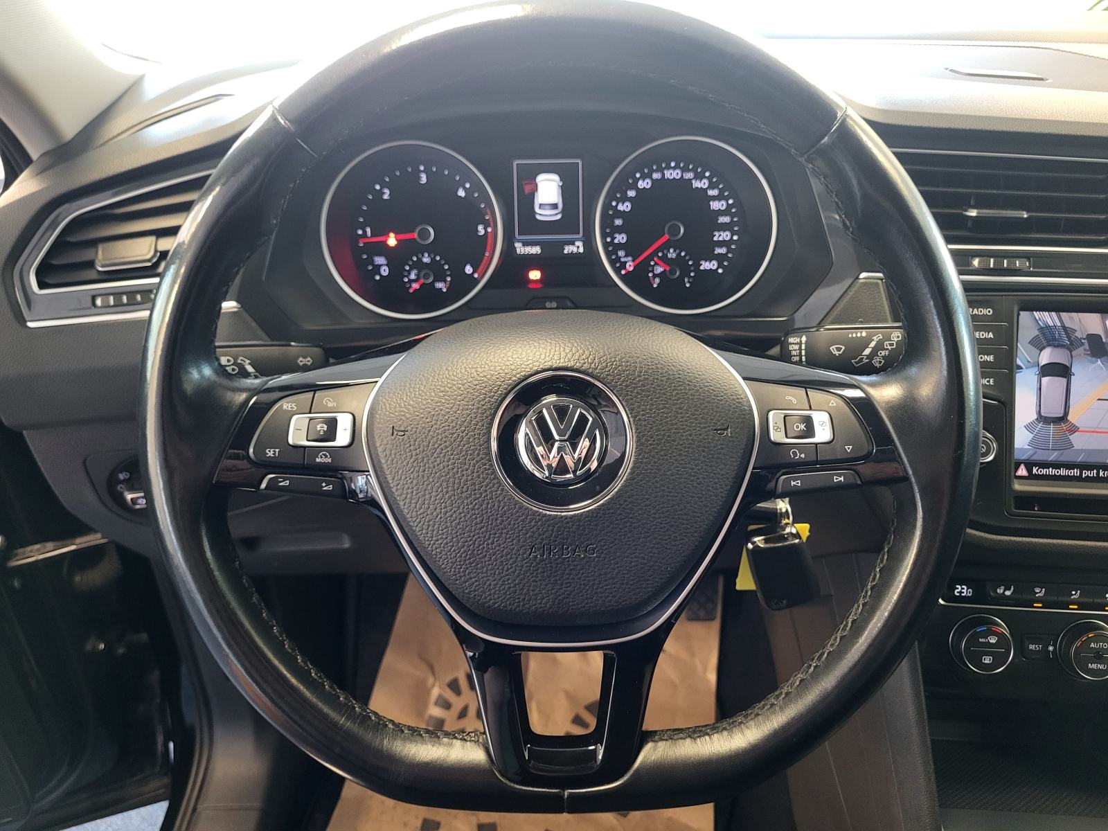 VW TIGUAN 2.0 TDI KLIMA U 3 ZONE ALKANTARA LED+XENON NAVI REG 08/2027, fotografija 16