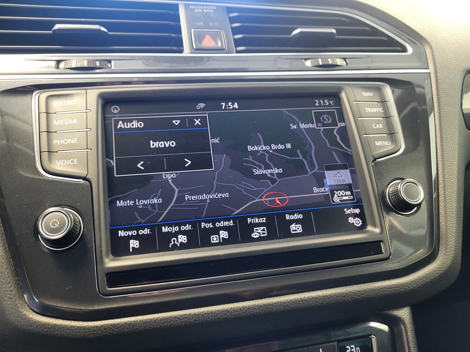 VW TIGUAN 2.0 TDI KLIMA U 3 ZONE ALKANTARA LED+XENON NAVI REG 08/2027, fotografija 18
