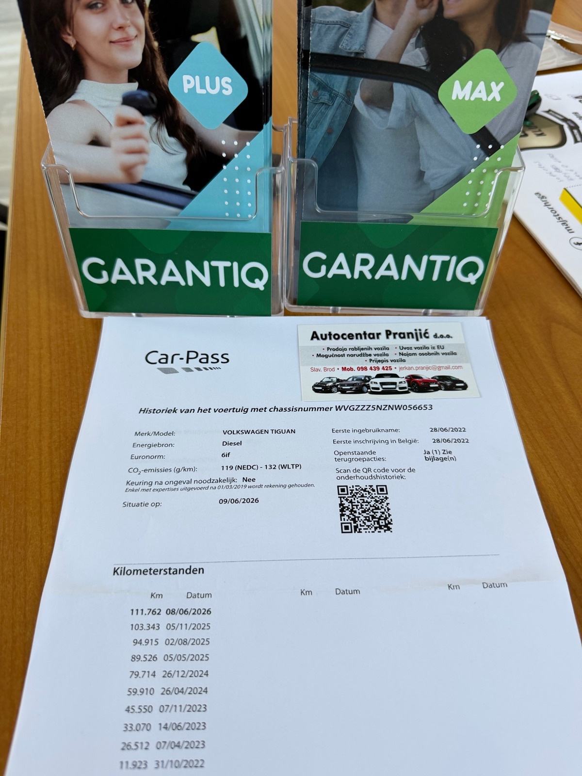 VW Tiguan 2.0TDI KAMERA/VIRTUAL COCPIT/NAVIGACIJA/111800km, fotografija 17