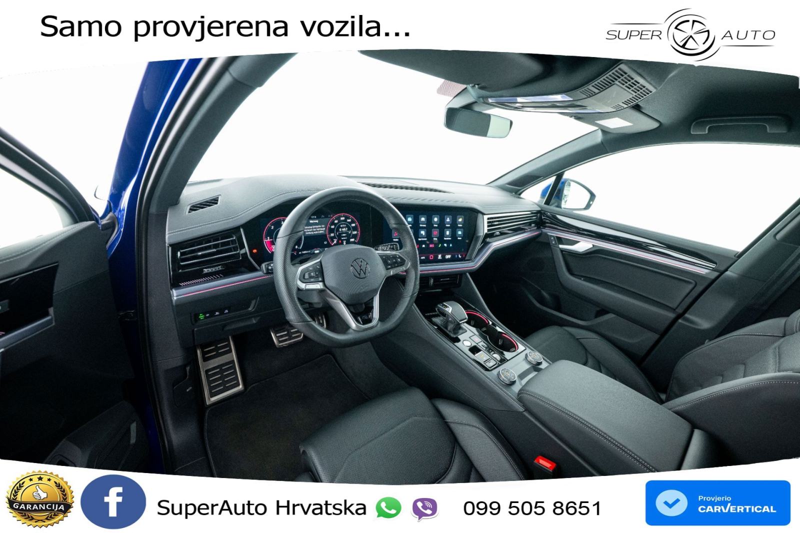 VW Touareg 3.0 V6 TDI 4M Aut. R-Line 231 KS, ZRAČNI+ACC+KAM+4xGR SJED+, fotografija 10