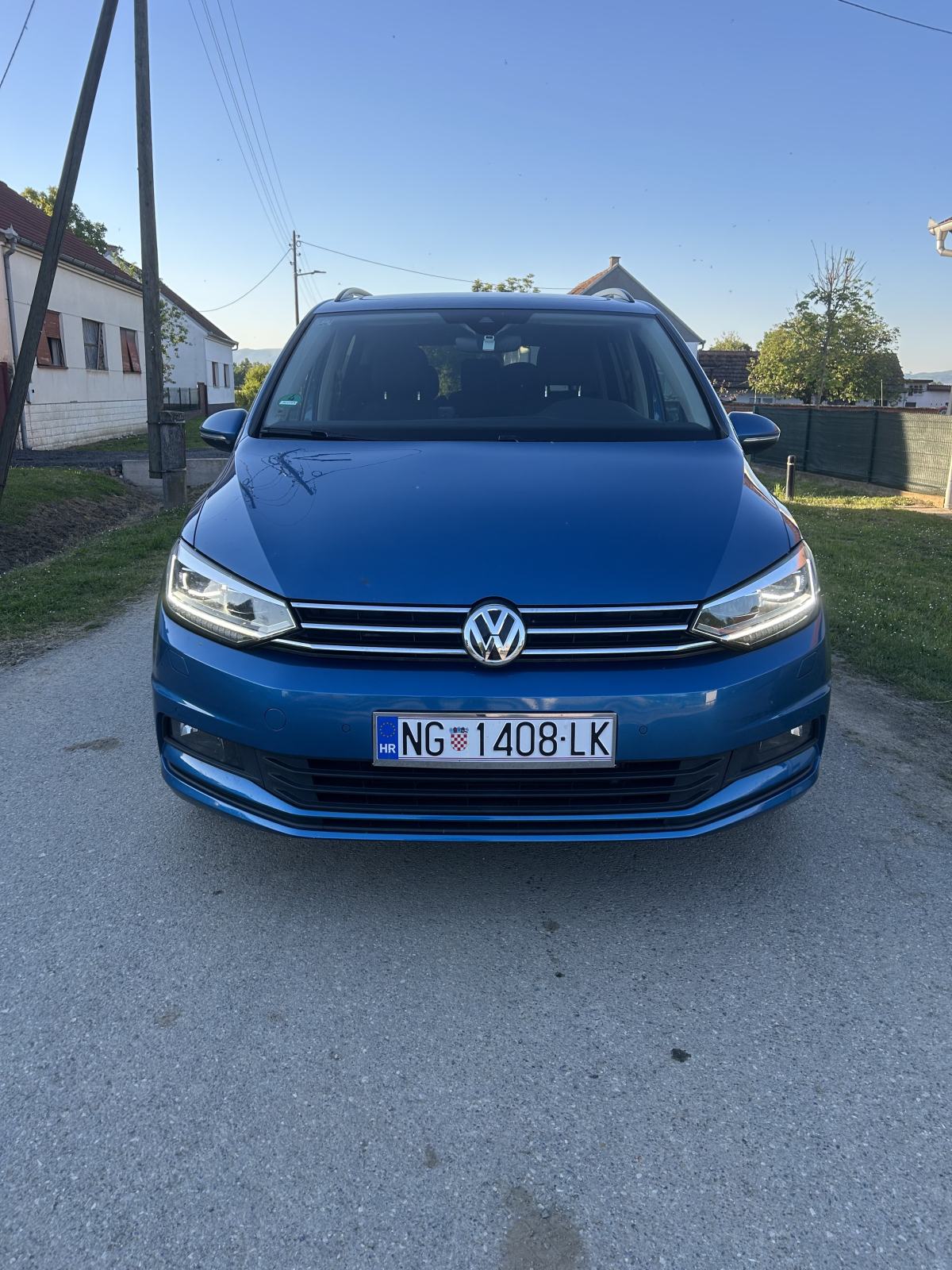 VW Touran 1,6 TDI 2018 GOD 06/2027 Reg Panorama, fotografija 5