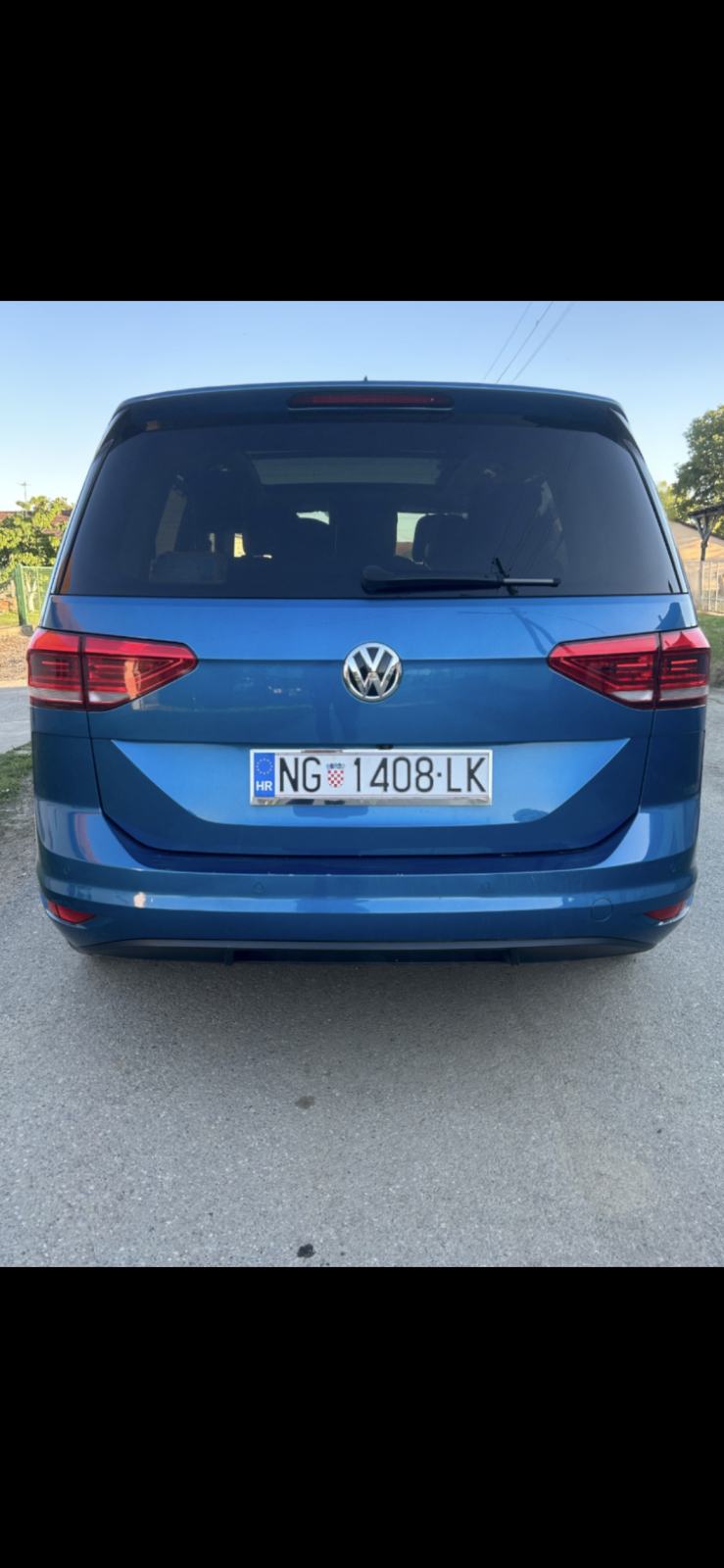 VW Touran 1,6 TDI 2018 GOD 06/2027 Reg Panorama, fotografija 8
