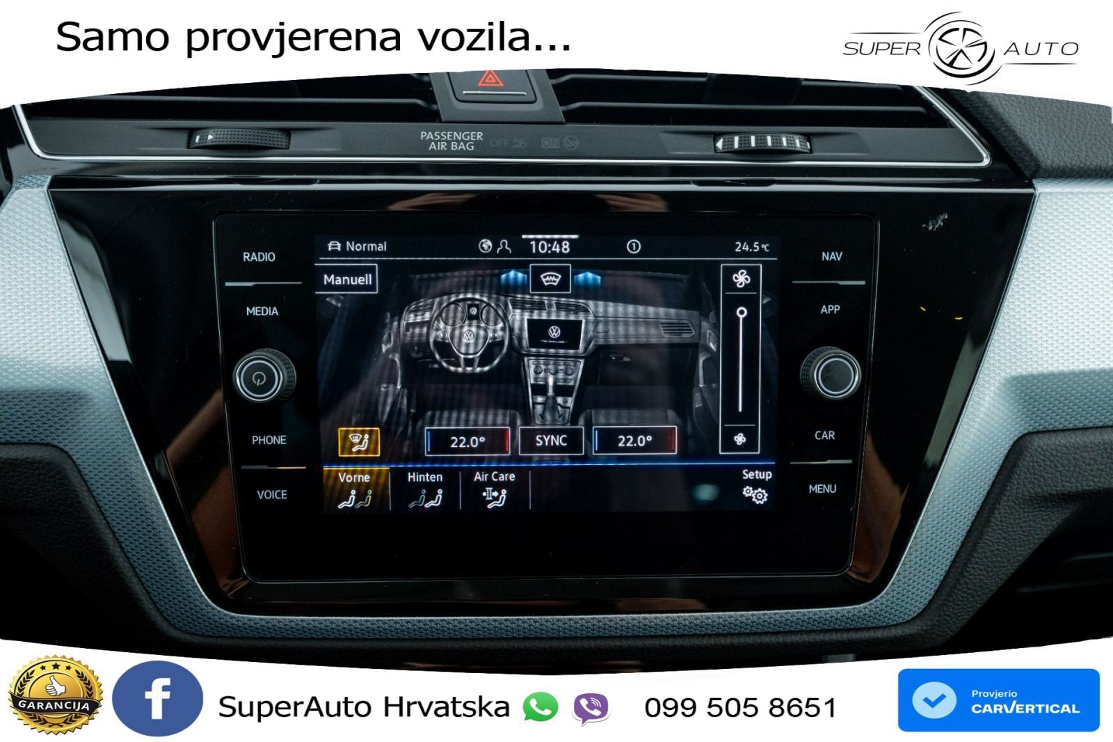 VW Touran 2.0 TDI DSG Comfortline 150 KS, 7-SJED+ACC+GR SJED+PDC+VIRT, fotografija 10
