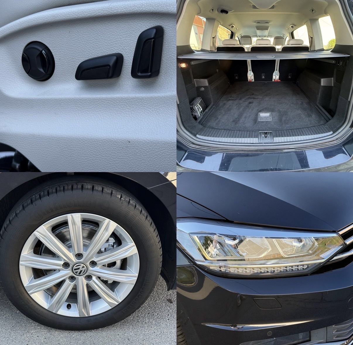 VW Touran 2,0 TDI Highline | JAMSTVO 12/24 | LED, NAVI, MEM. SJ., PDC, fotografija 15