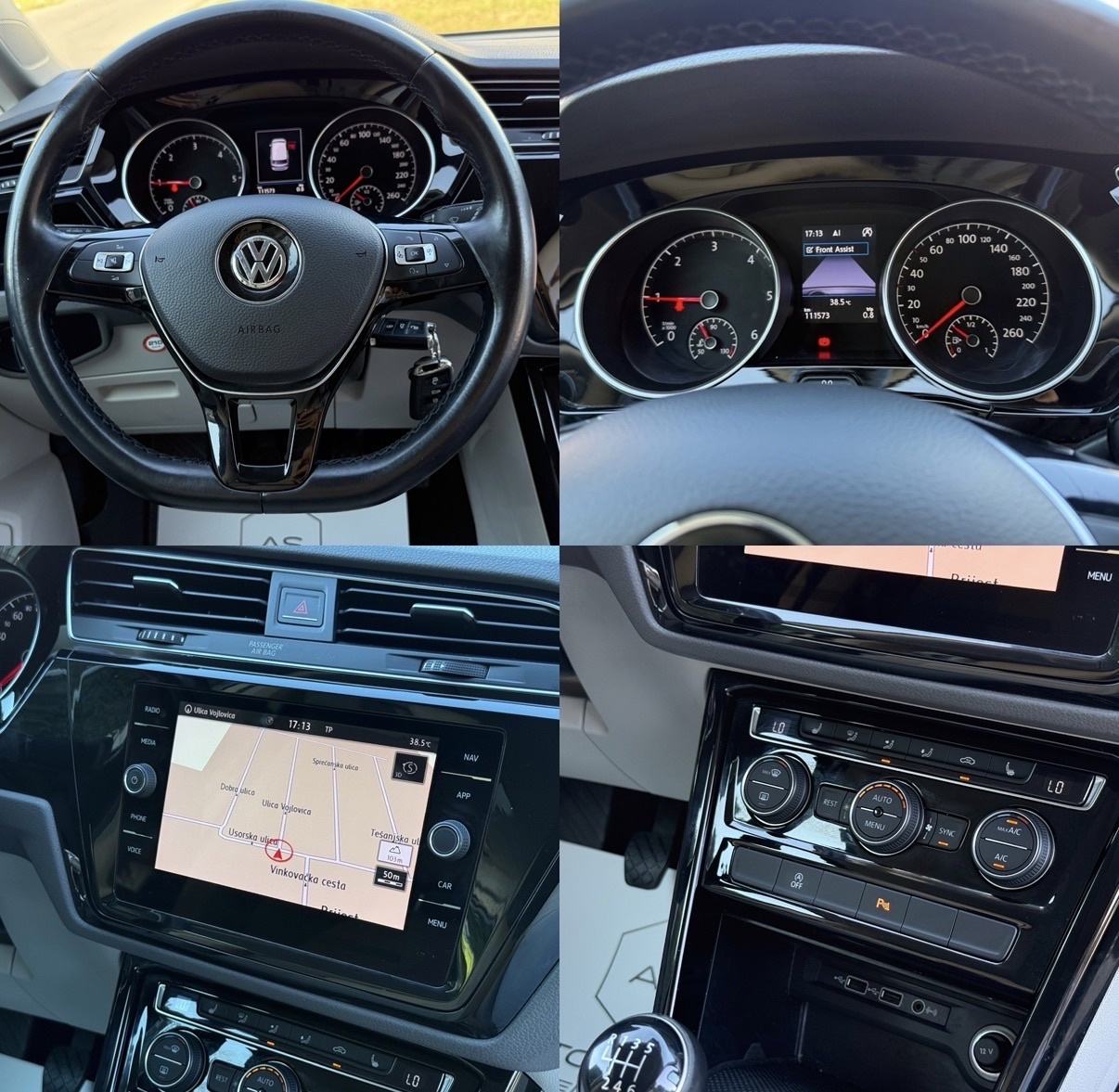 VW Touran 2,0 TDI Highline | JAMSTVO 12/24 | LED, NAVI, MEM. SJ., PDC, fotografija 16
