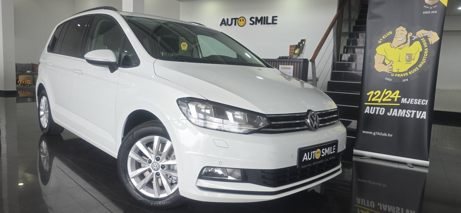 VW Touran 2,0 TDI, NAVI, TEMP, AUT.KLIMA, PDC, ALU,JAMSTVO,REG. 4/27, fotografija 3