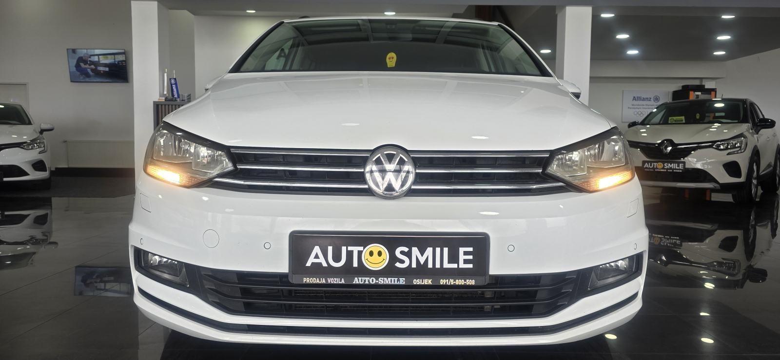 VW Touran 2,0 TDI, NAVI, TEMP, AUT.KLIMA, PDC, ALU,JAMSTVO,REG. 4/27, fotografija 5