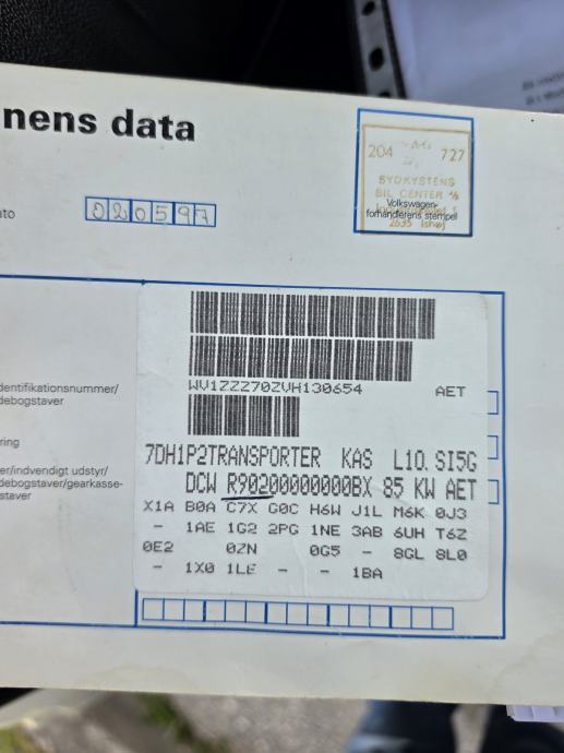 VW Transporter produzeni 2,5 i LPG, fotografija 20