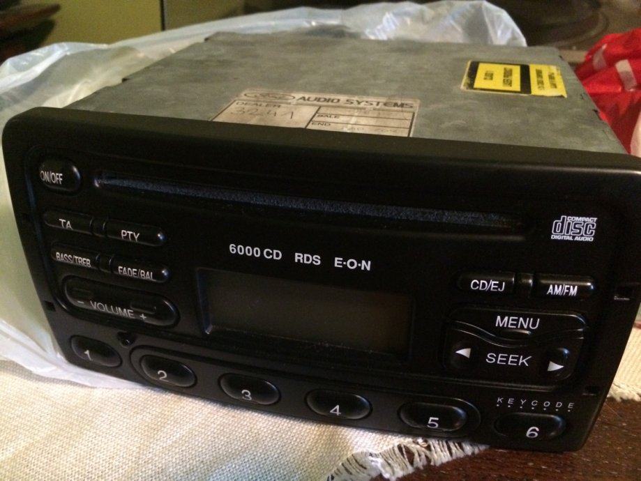 Ford 6000 CD RDS EON autoradio