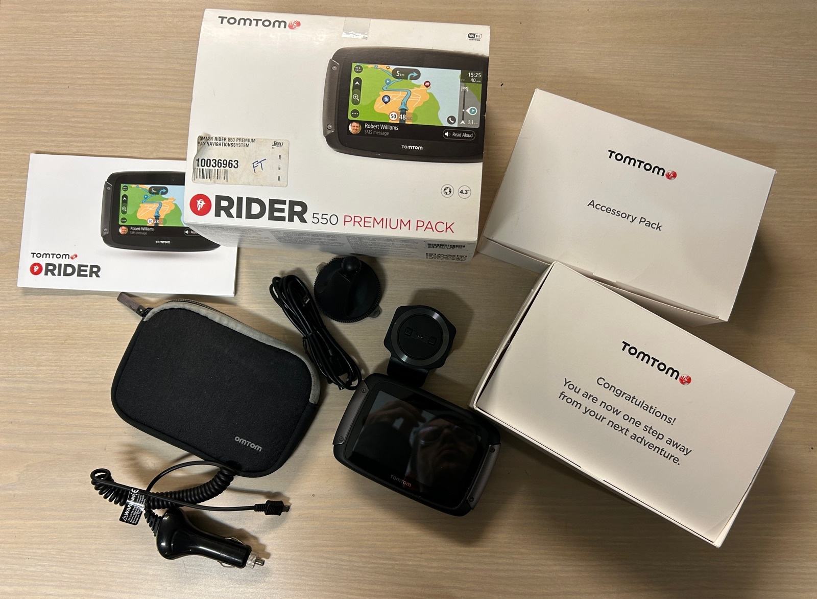 Wunderschone Tomtom Rider 550 Premium Bilder