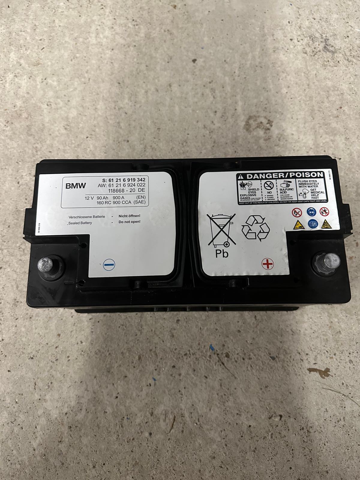 AGM akumulator 90 Ah za BMW