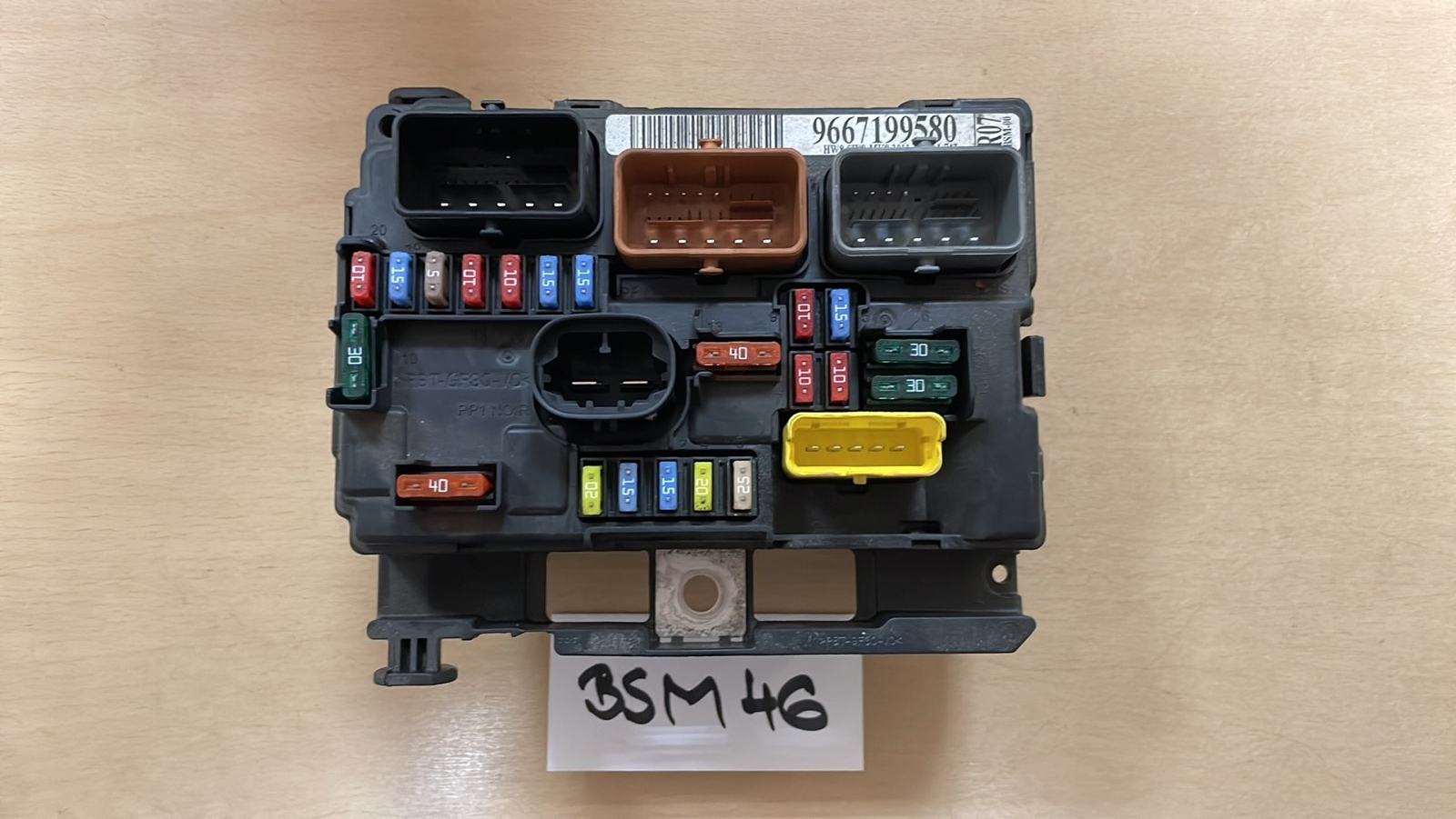 BSM MODUL KUTIJA OSIGURAČA CITROEN BSM r07 9667199580 BSM 46