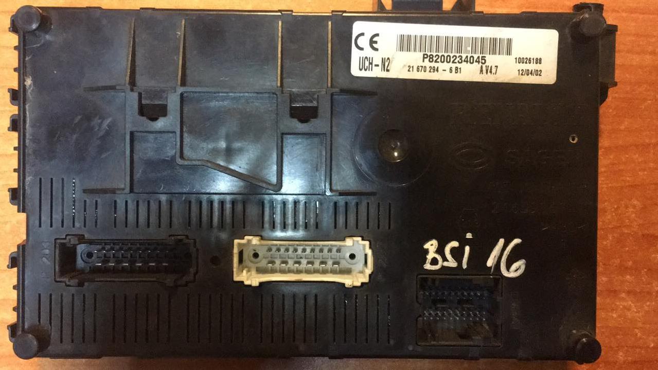 UCH MODUL RENAULT CLIO 2, N2 8200234045 — free download