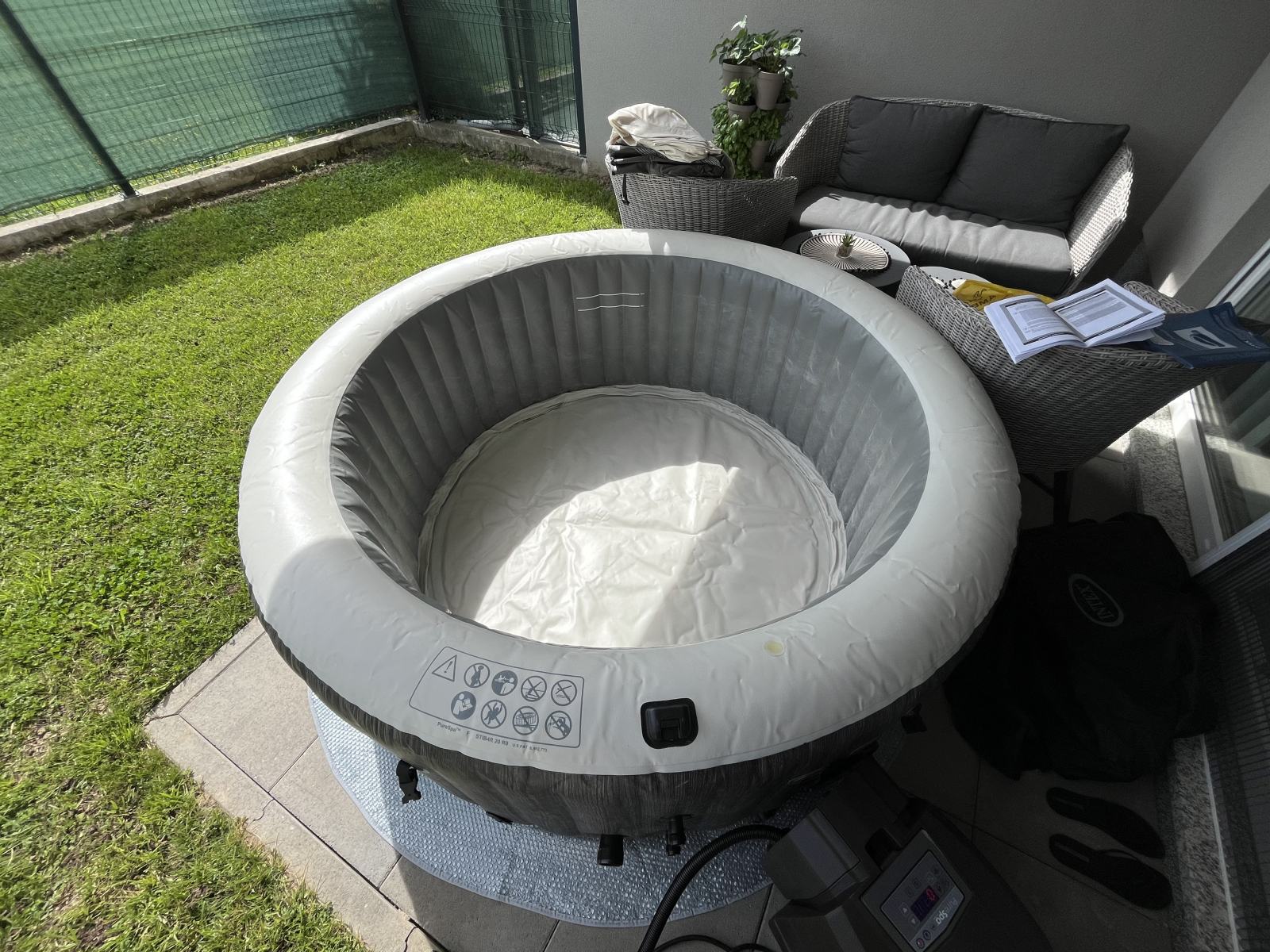 Intex hidromasažni bazen Pure Spa Greywood Deluxe sb-hw20