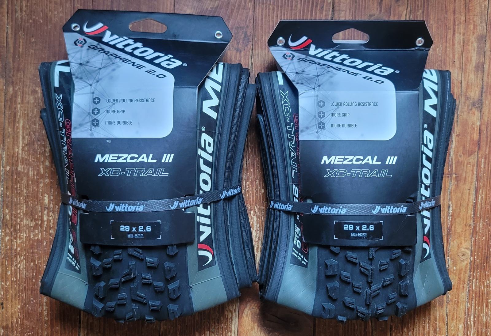 Vittoria Mezcal III – Coppia Pneumatici 29x2.25 – Pieghevoli Tubeless Ready – Nero/Abbronzato