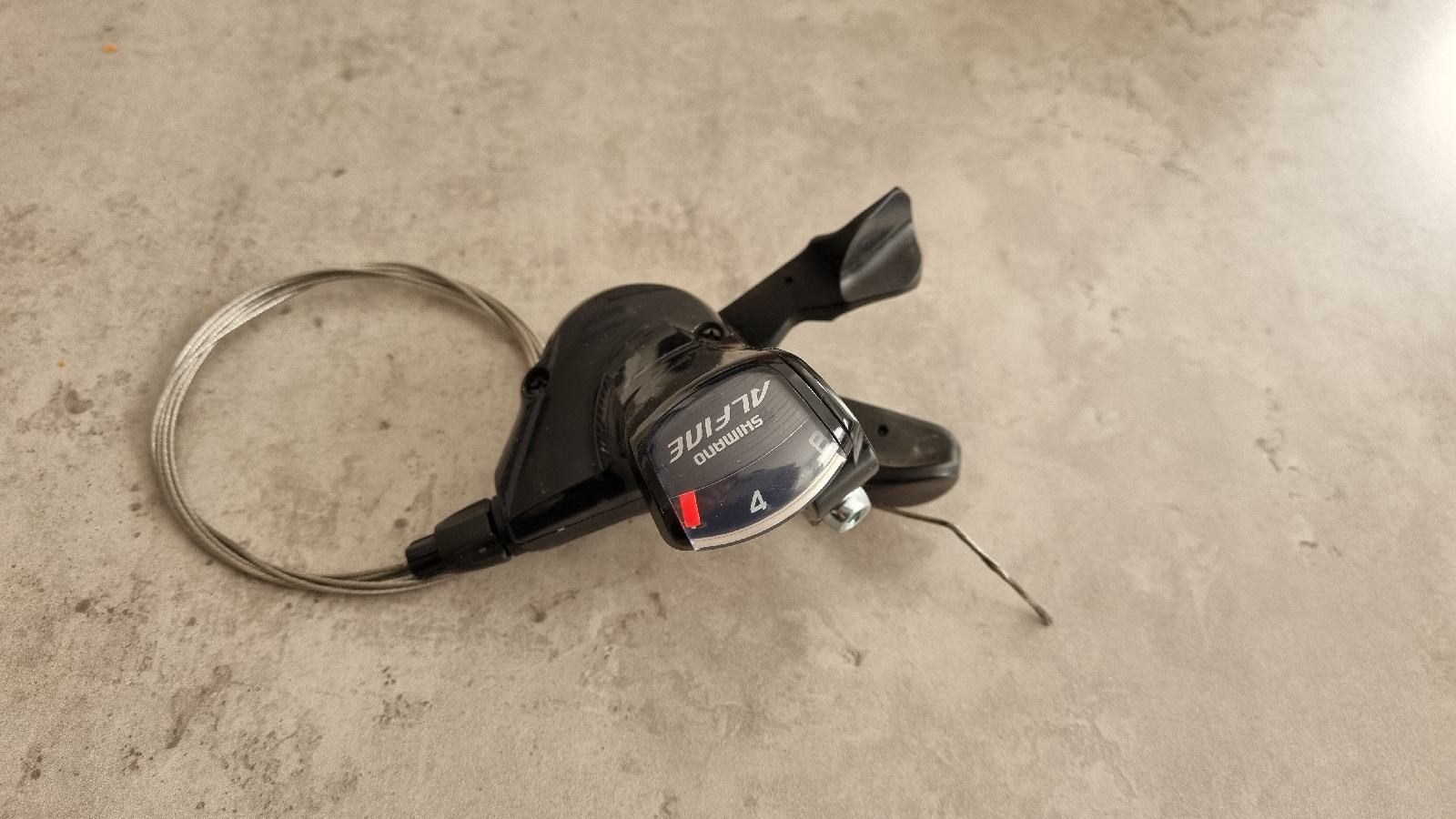 Shimano Alfine SL-S503 Schalthebel – 8-fach, Silber, Inkl. Seil Und Hülle (SP41)