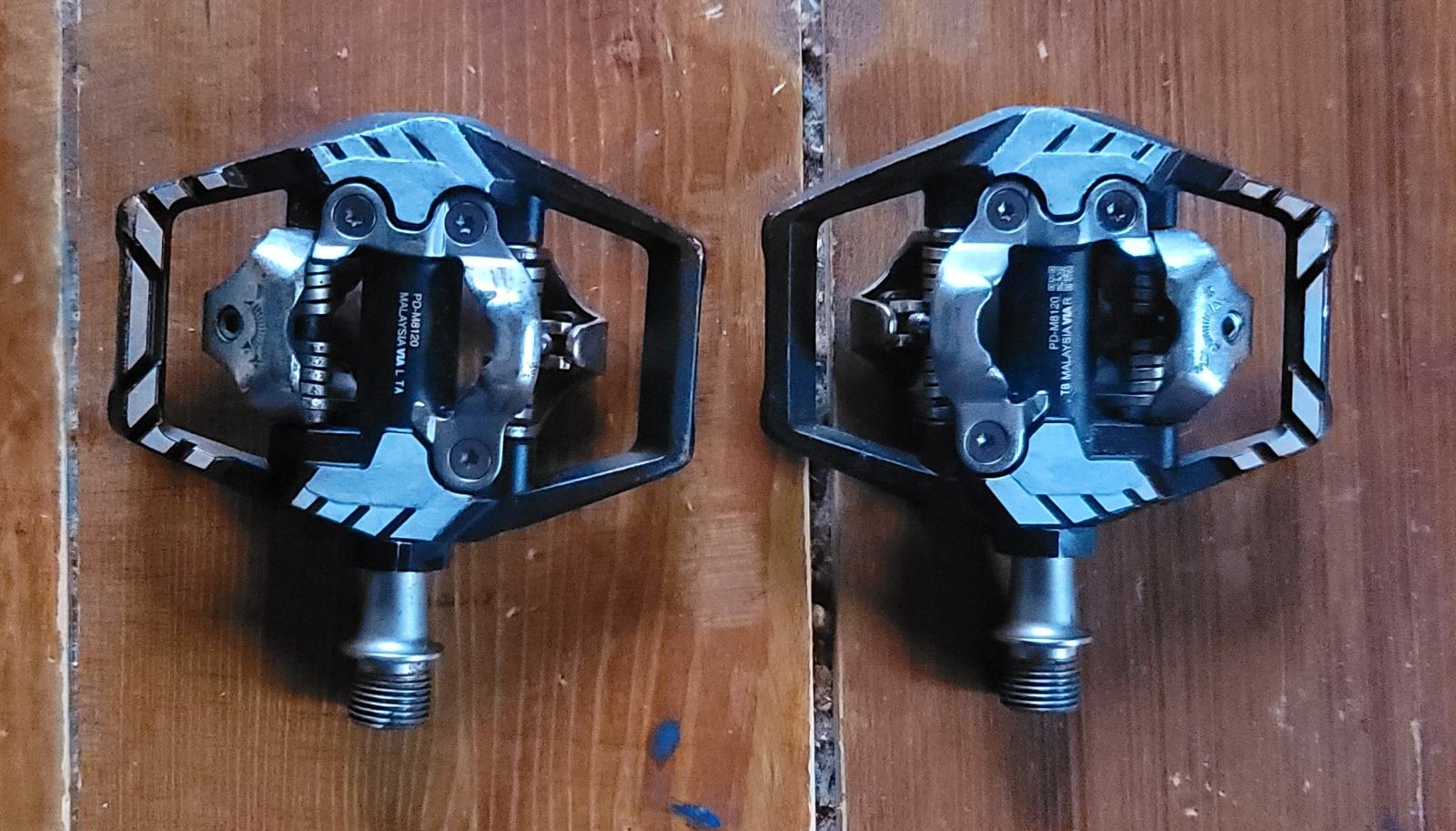Clipless Pedals Shimano Deore XT PD-M8120 SPD Pedals (Includes