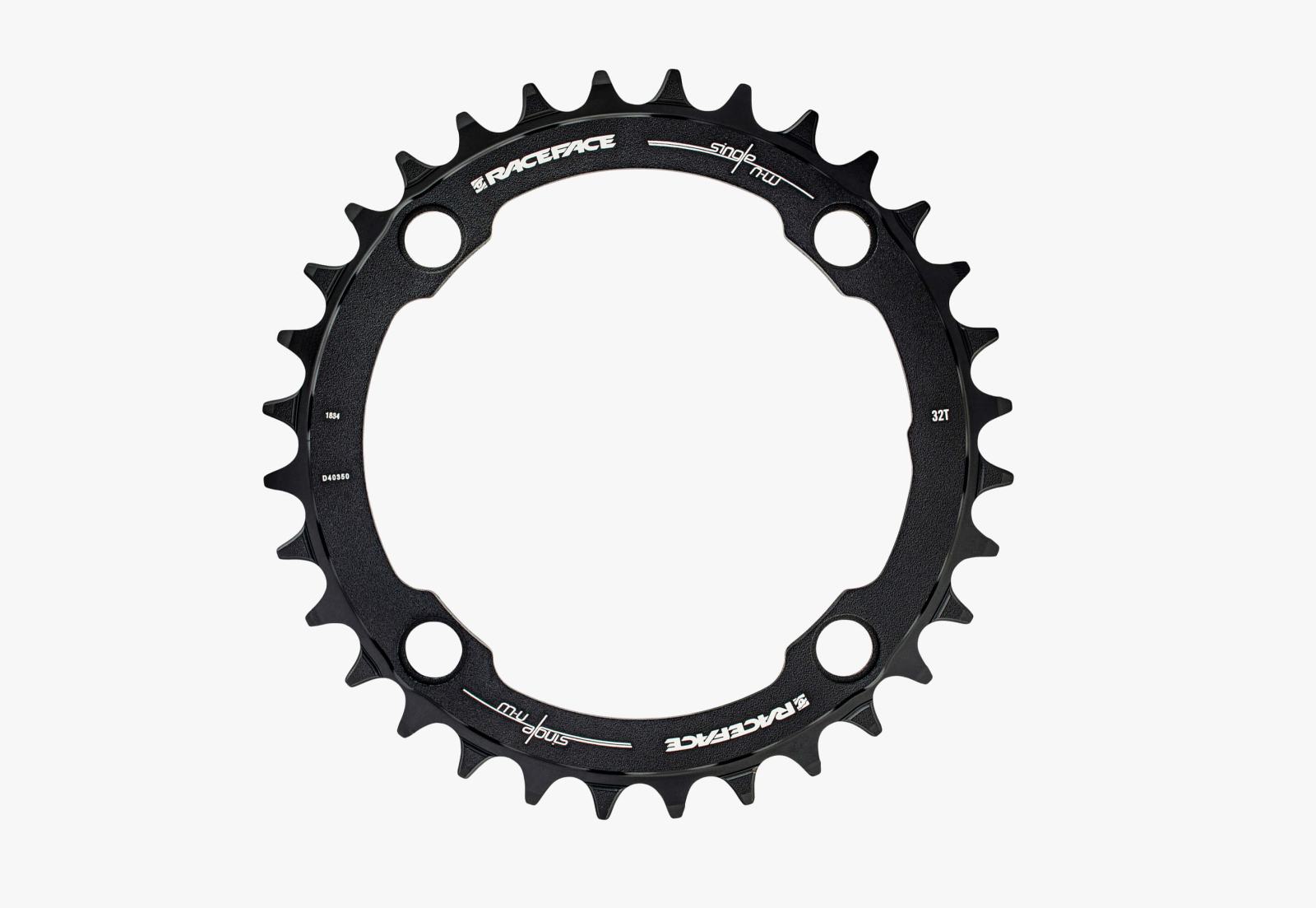 FIFTY-FIFTY Round 104BCD Chainring - Blue 30T - Single Narrow Wide Mountain Bike Chainring For 9 10 11 Speed With 4 Alloy Chainring Bolts For Mtb Round Blue 30t