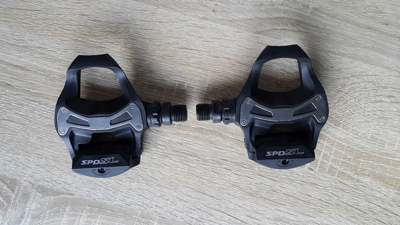 Pedali Bici Da Strada Shimano PD-R550 SPD-SL – Pedali Automatici Senza Clip