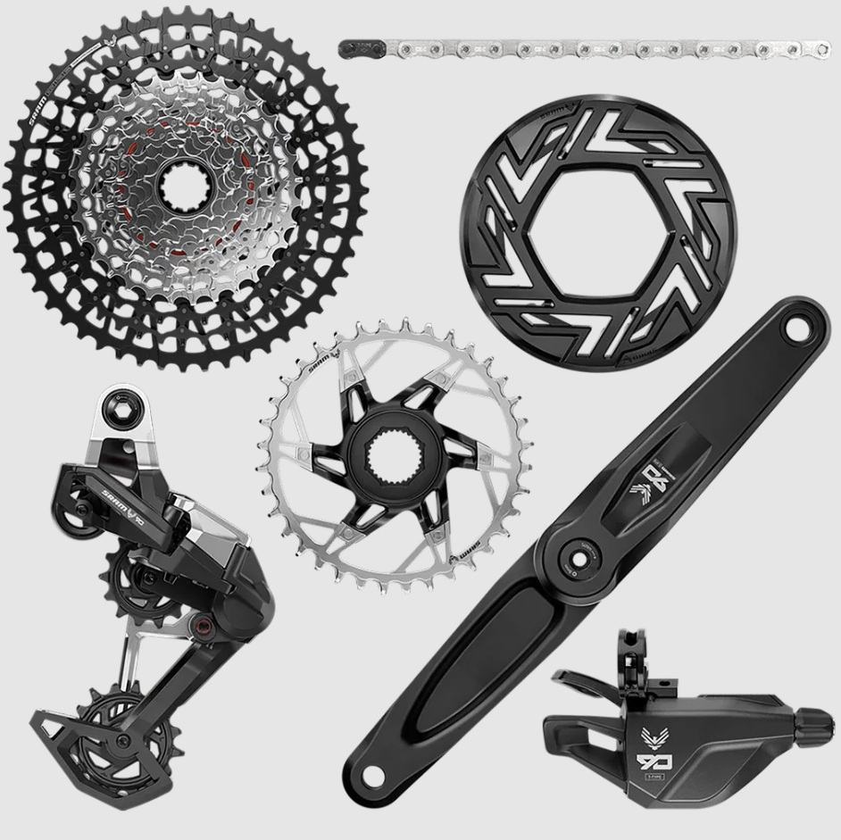 Braccio Pedivella SRAM Eagle 90 Per E-bike - 160mm, Attacco ISIS, Tappo Bosch, Nero
