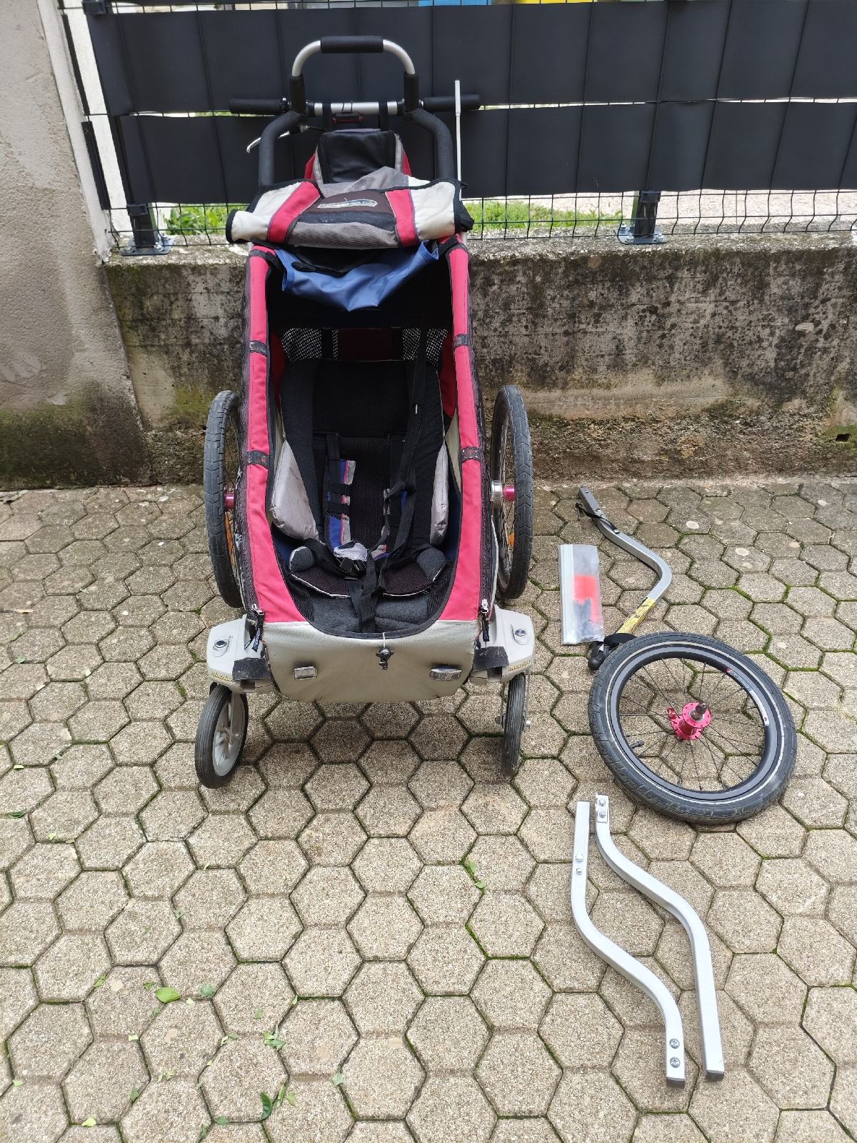 Cintura Passo Thule Per Chariot CX 09-12, Argento, Ricambio Originale