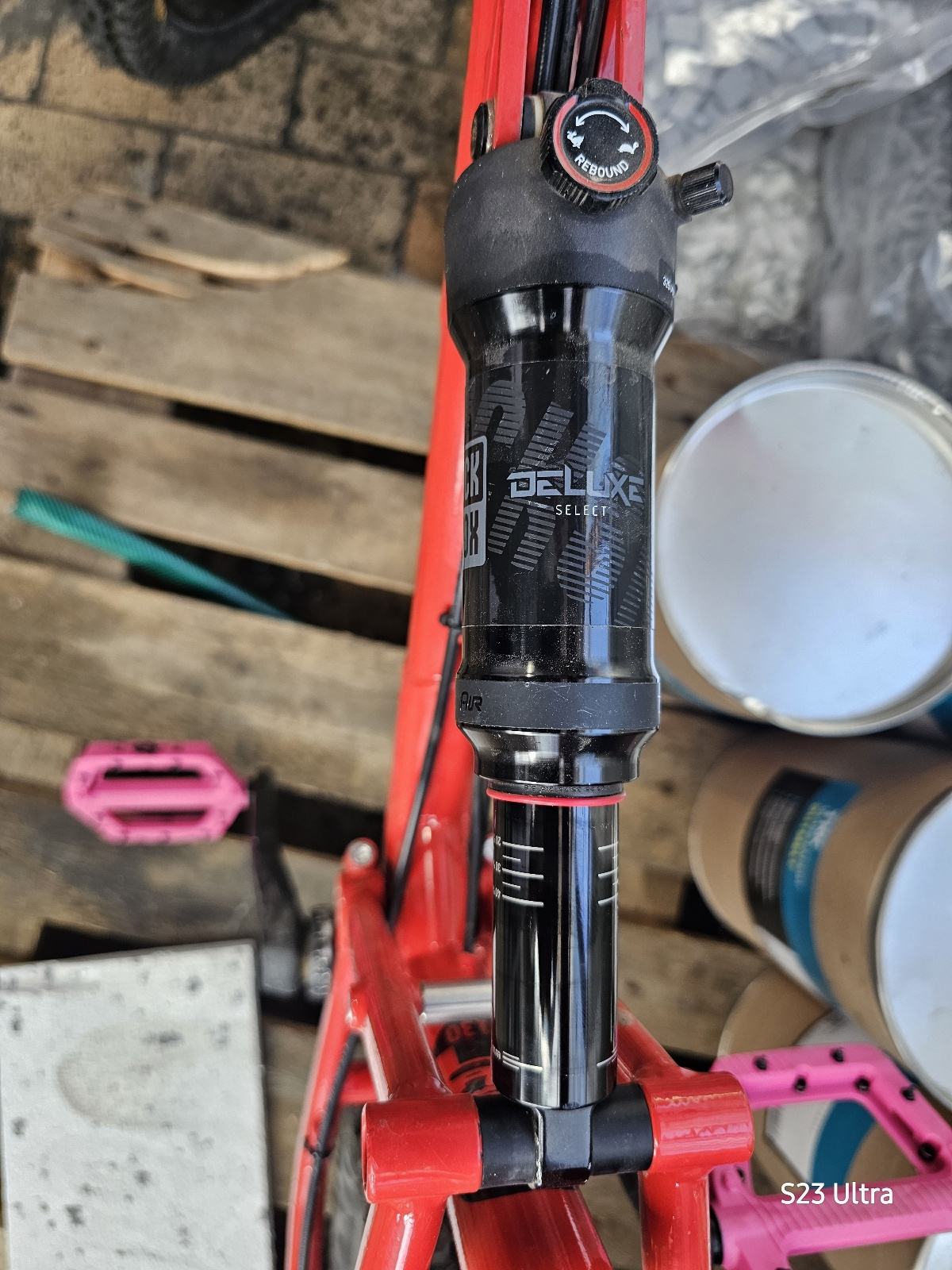 Joint De Bague RockShox Deluxe Pour VTT Vintage - Caoutchouc Noir - Pièce D'origine USA