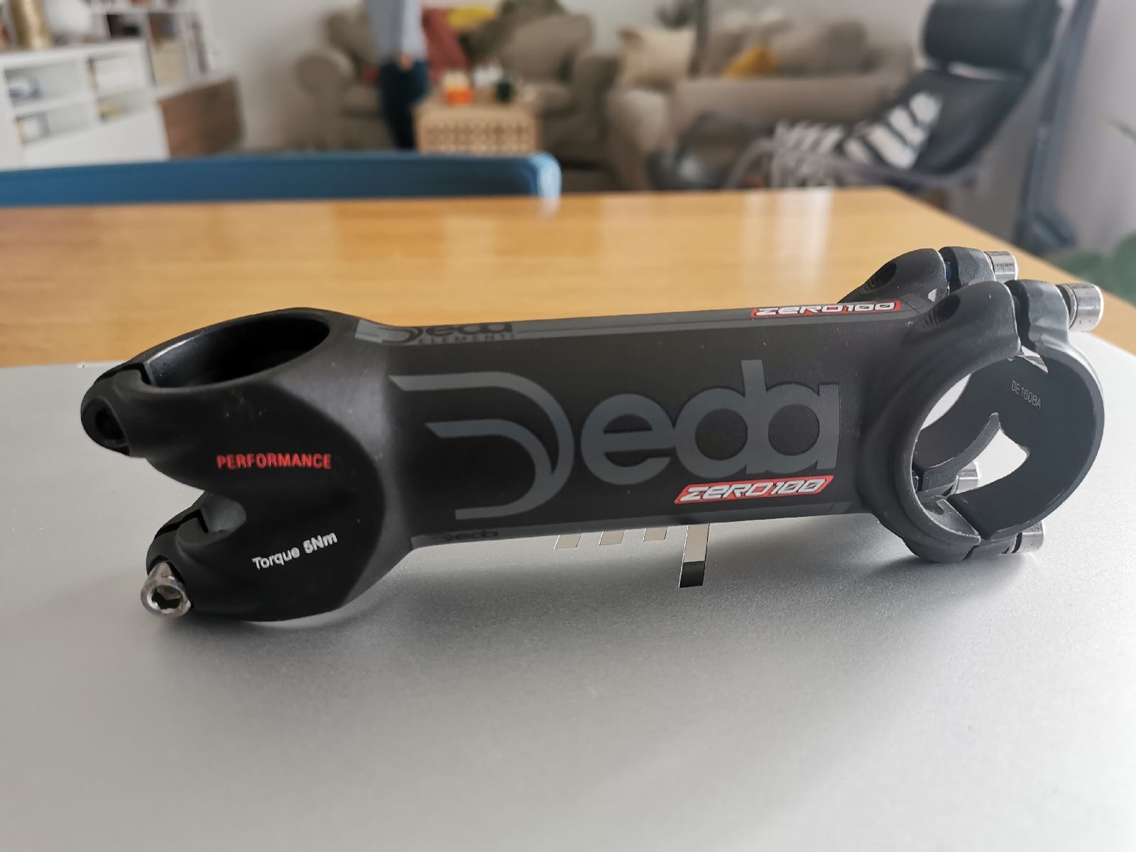 Potence Deda Zero 120 Mm – Noire, Aluminium, Pour Vélo De Route
