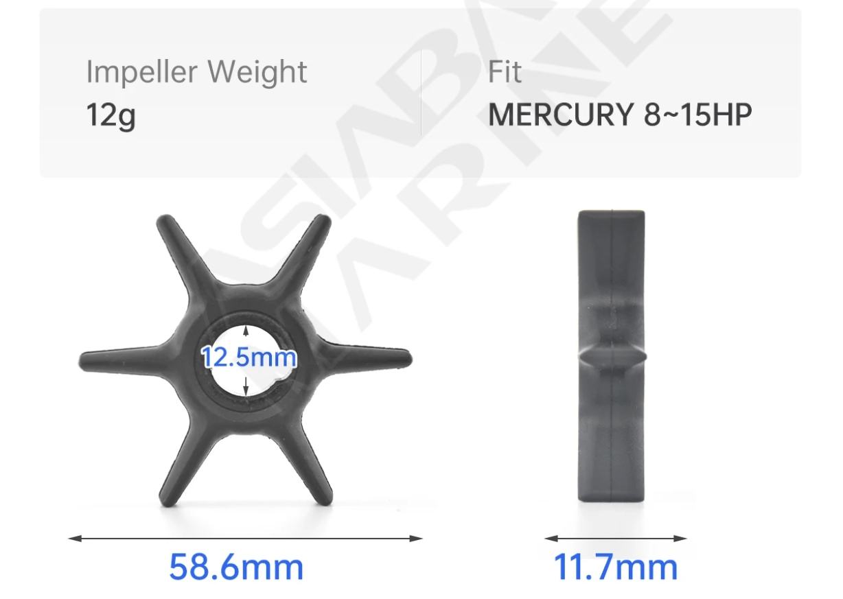 Mercury / Mariner Gearcase Parts For Outboard Motor - Foto 12