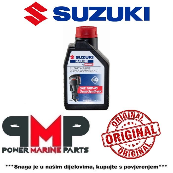 SUZUKI OUTBOARD ENGINE OIL SAE 10w40 SYNTHETIC 1L 9900022B604T1