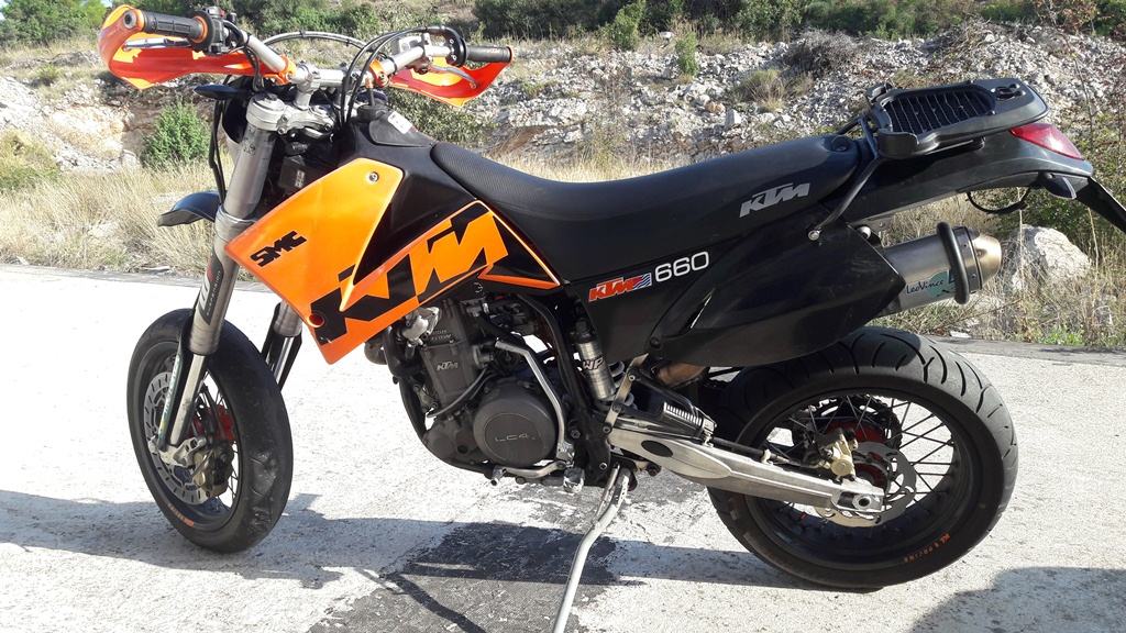 KTM 660 SMC, 660 cm3, 2003 god.