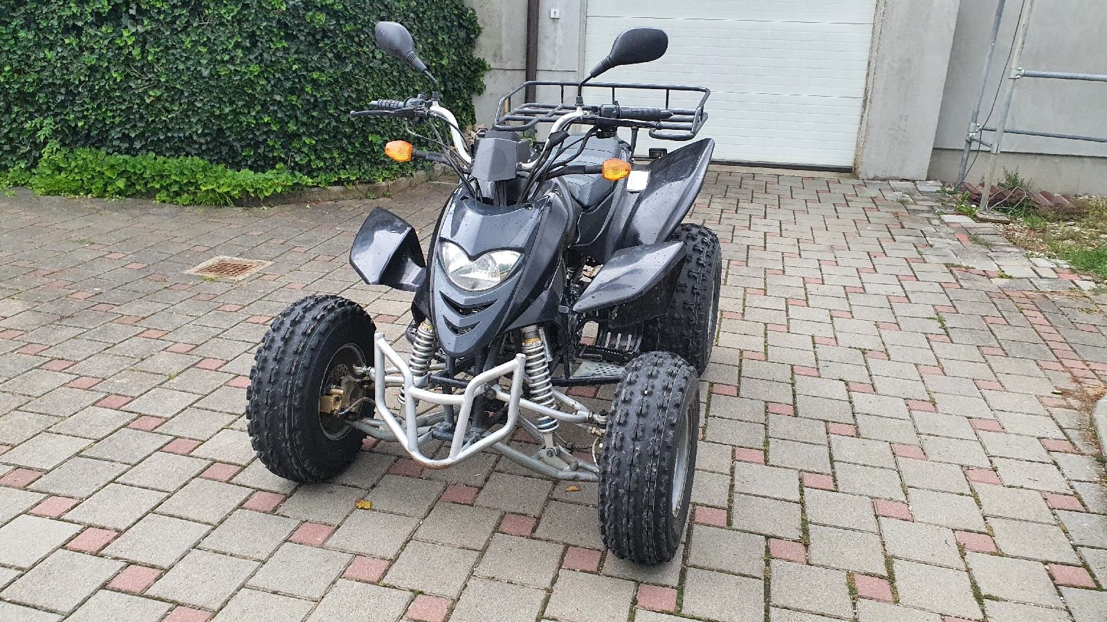 Silencieux Complet D'échappement Pour Quad ATV Shinergy STXE 250, Bashan, Lifan - Remplacement Arrière Facile - MotoParts