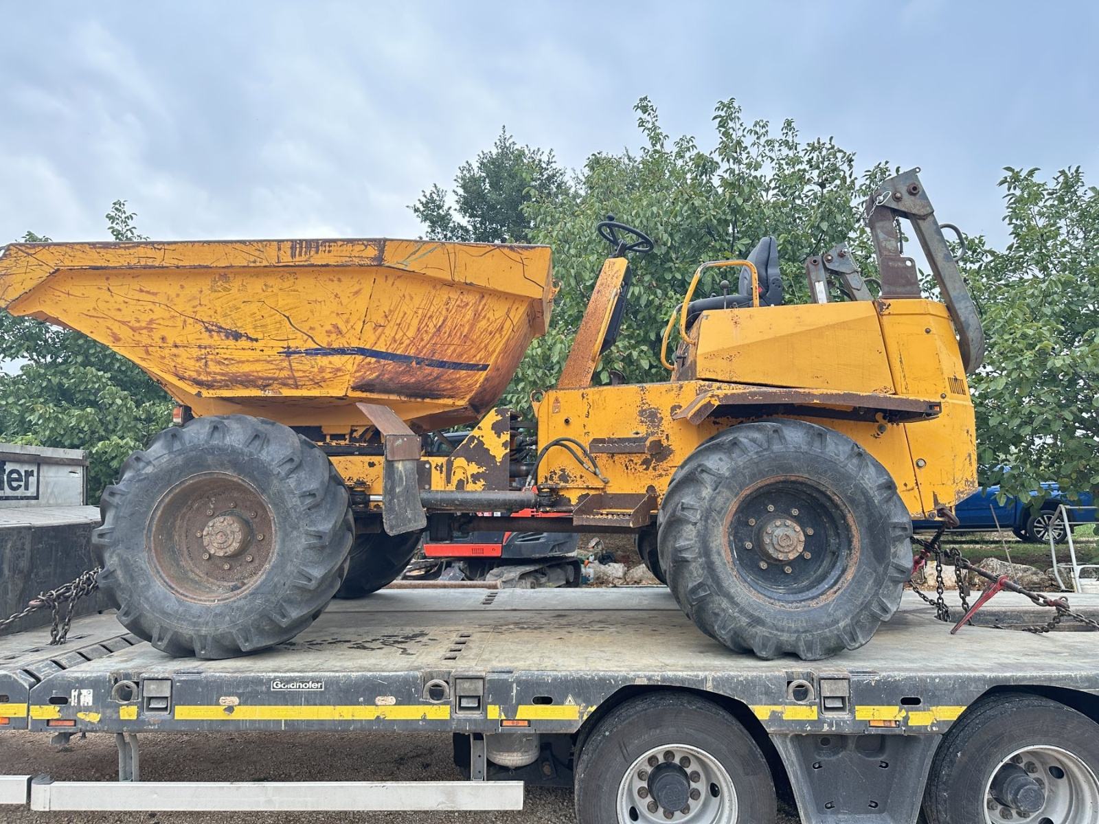 Demperi thwaites 6t damper HIDROSTATIK