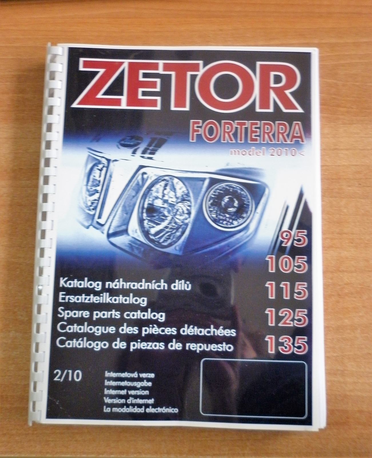 KATALOG ZETOR FORTERRA 95135
