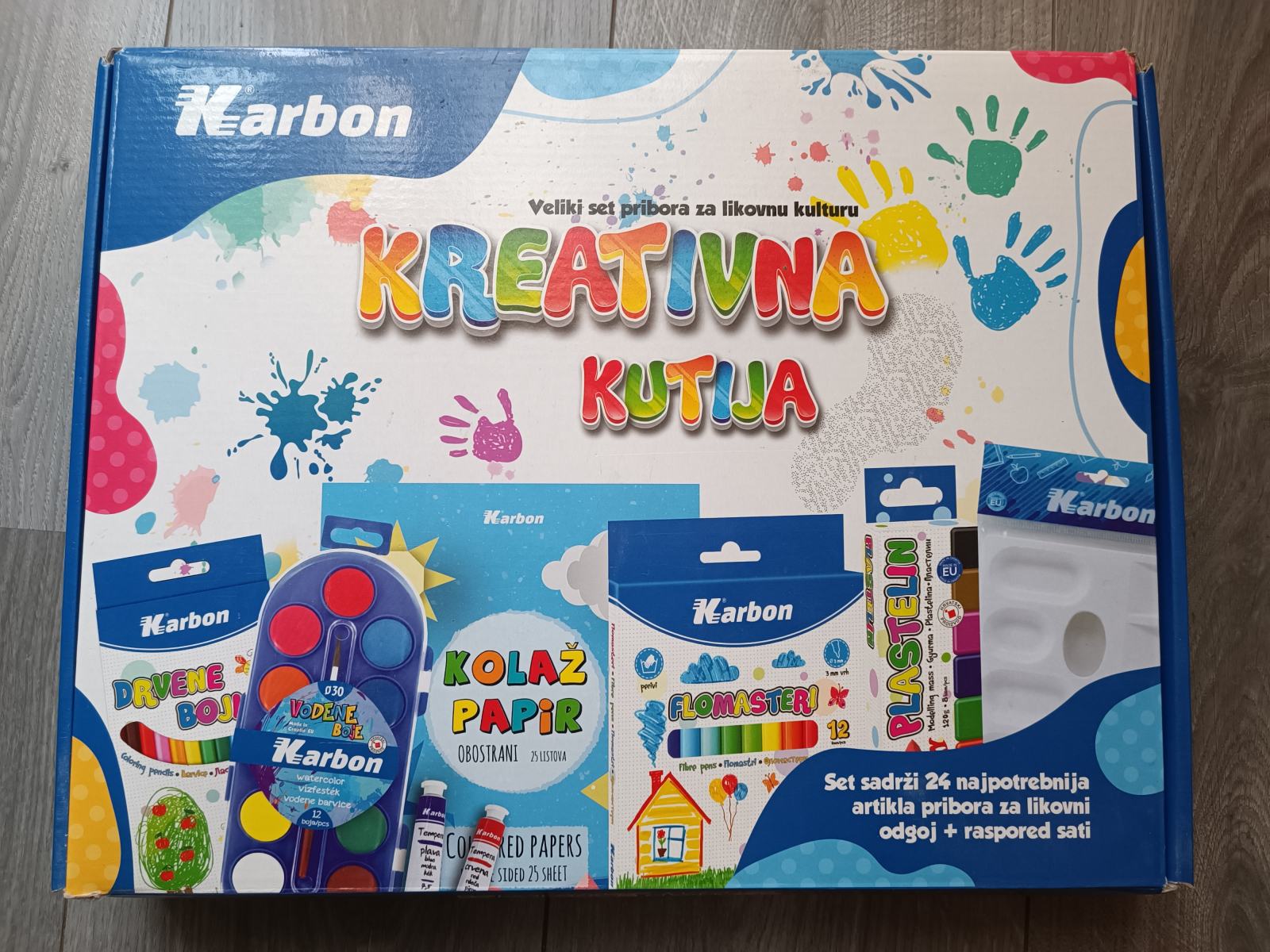 Kreativna Kutija Karbon S Priborom Za Likovni kreativna-kutija-karbon-s-priborom-za-likovni