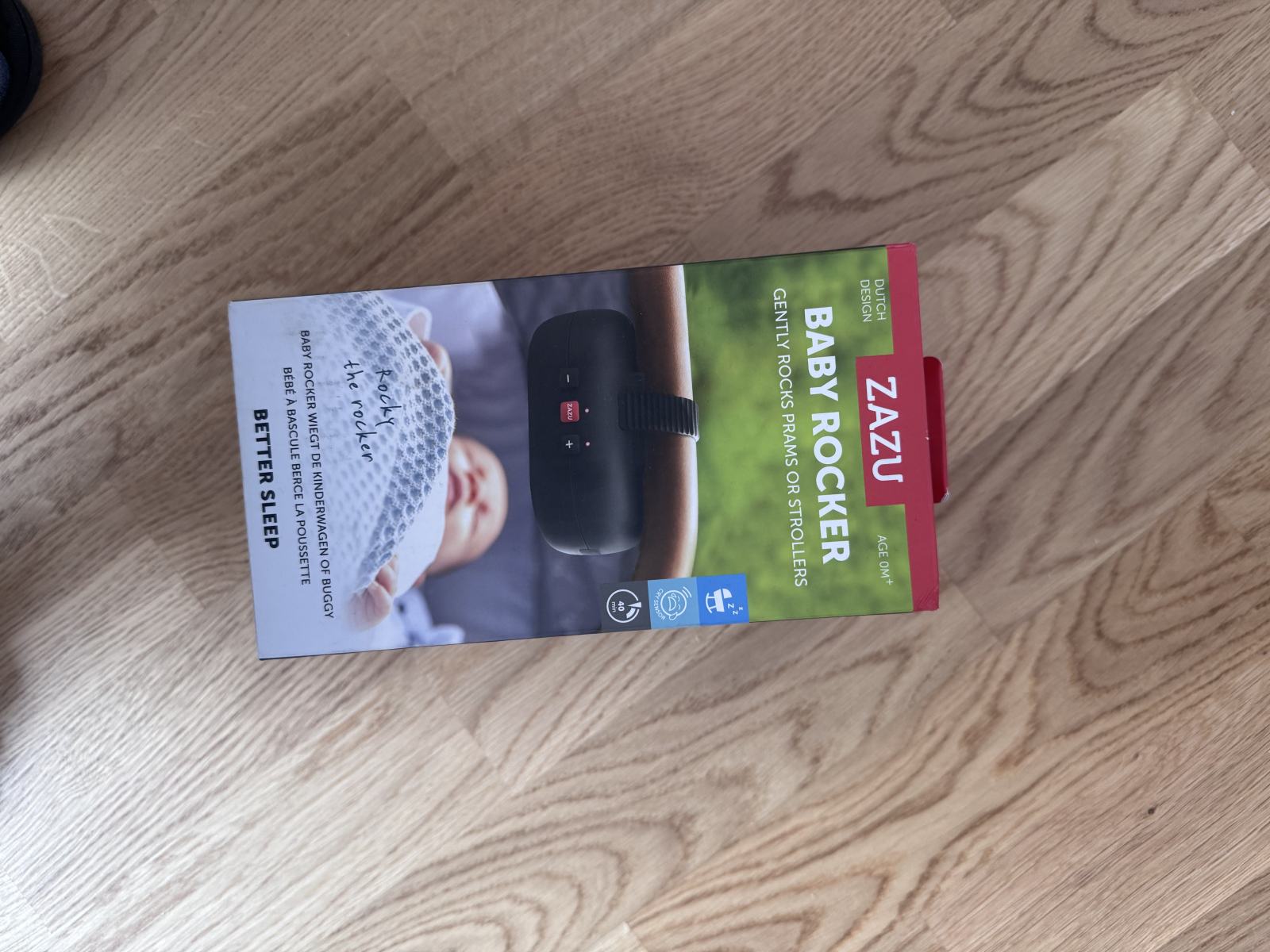 ZAZU Dodatak prijenosni uređaj za smirenje Rocker Robby black