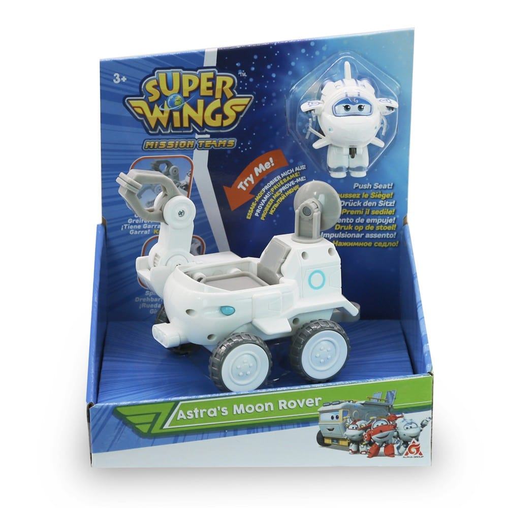 -30% DO 08.01. Super Wings Transform-A-Bots Vehicle Astra’s Moon Rover