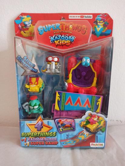 NOVO, SuperThings Kazoom Kids SLIDER + FIGURE