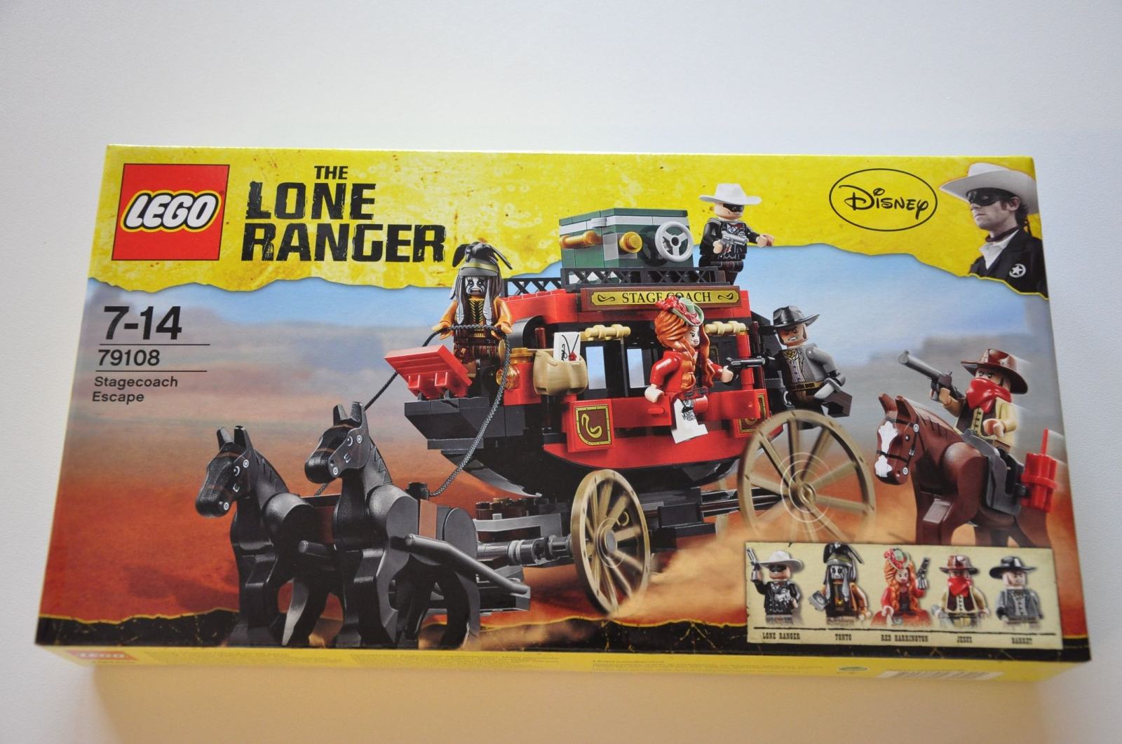 Lego Lone Ranger Stagecoach Escape 79108