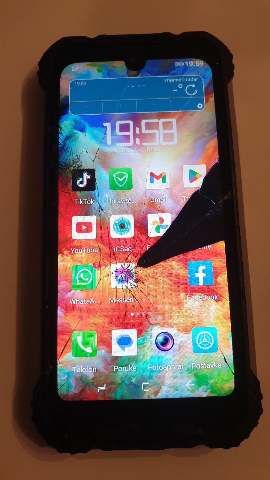 Custodia Bookstyle Caseroxx Per Doogee S58 Pro - Finta Pelle Con