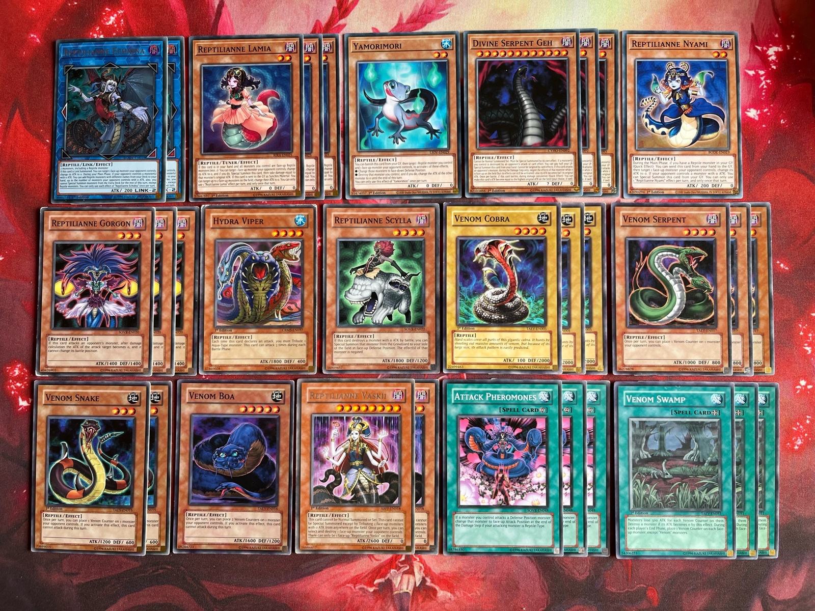 yugioh ids deck Amazon.com: Yu-Gi-Oh! - Reptilianne Medusa (SOVR-EN021) - Stardust  Overdrive - Unlimited Edition