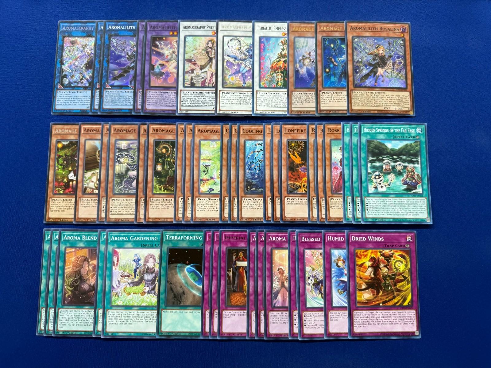 Yugioh karte Aroma Deck
