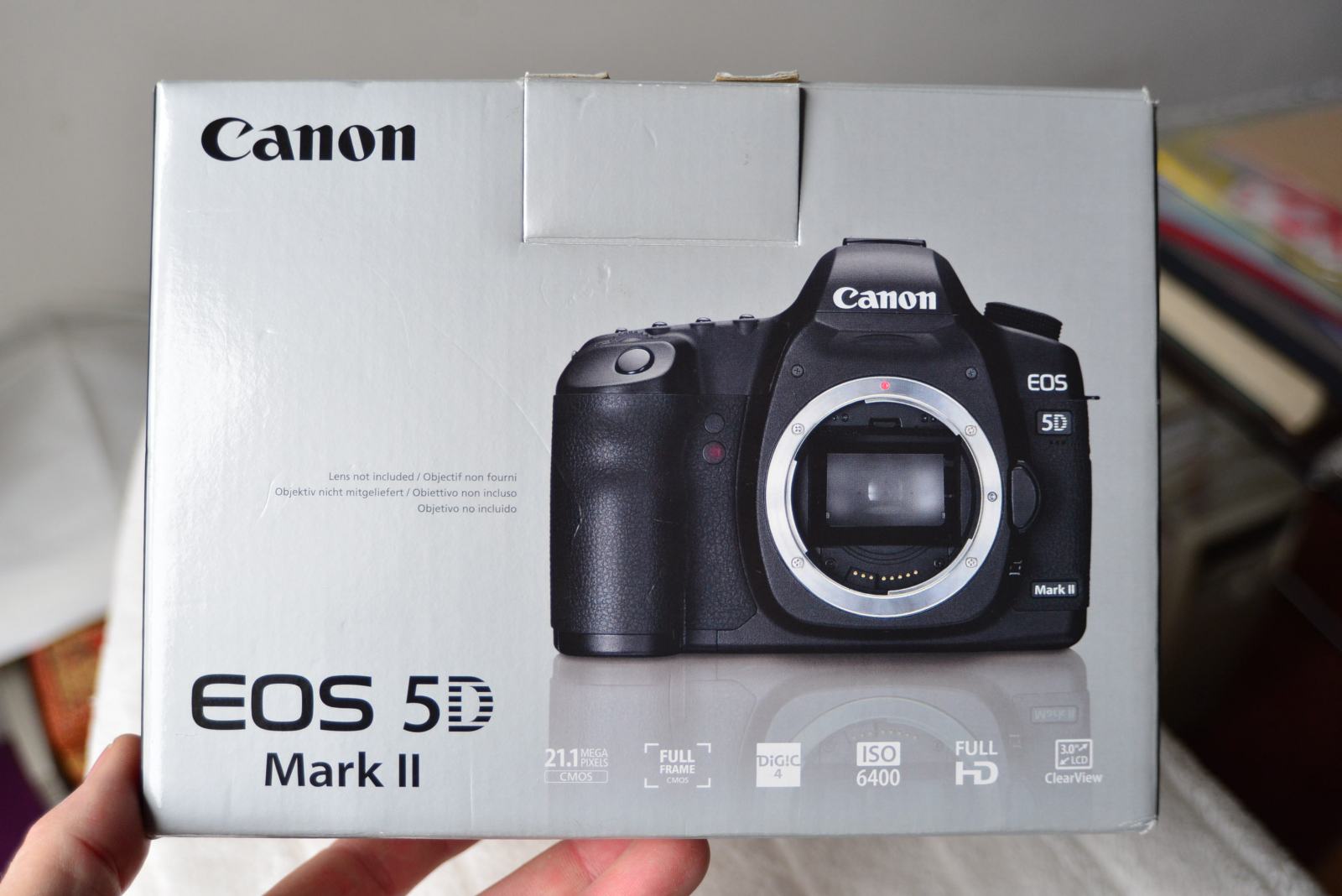 Canon EOS 5D Mark II – Boîtier Nu – Moins De 10 000 Déclenchements – Avec Boîte D’origine